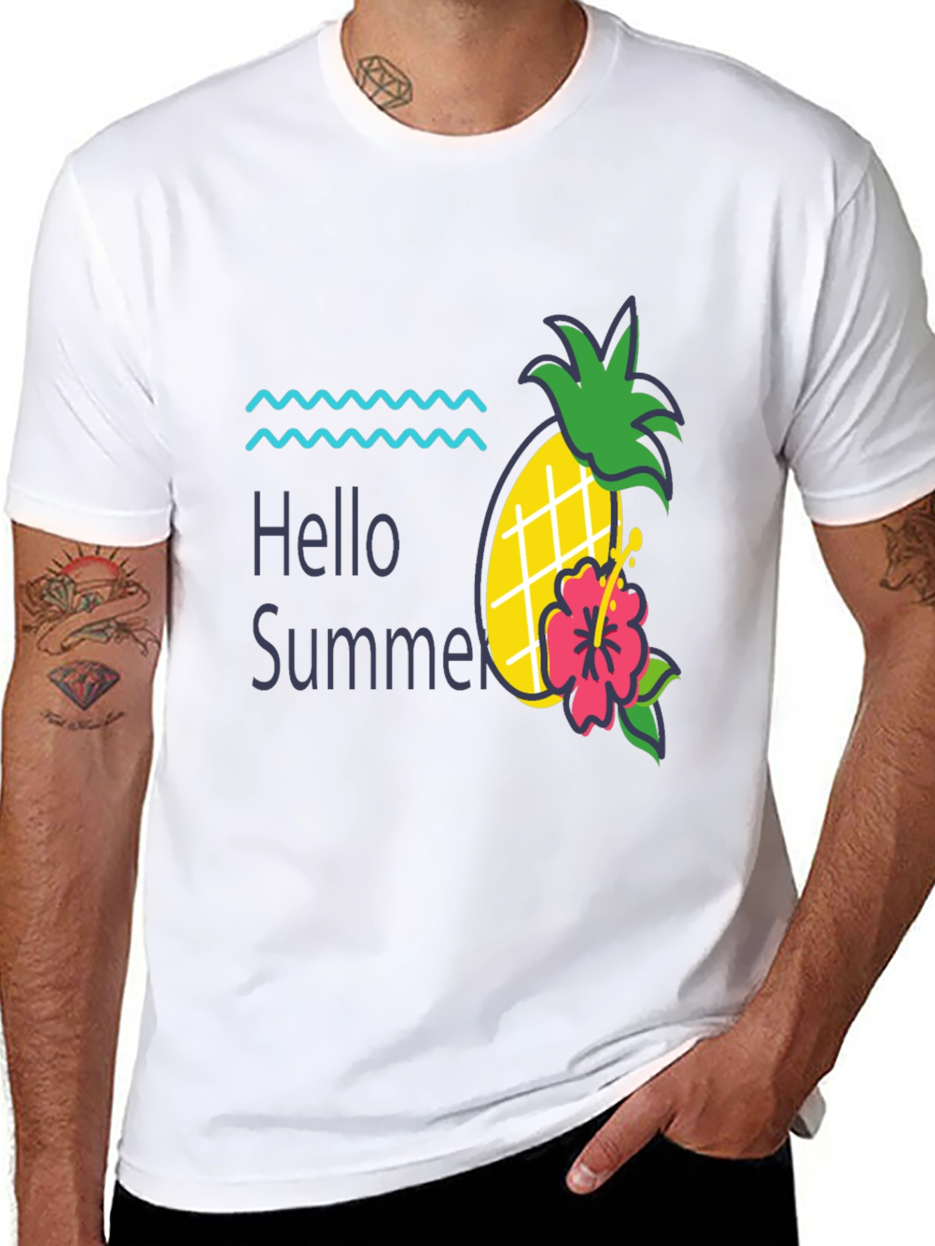 Hello Summer Pineapple T-Shirt