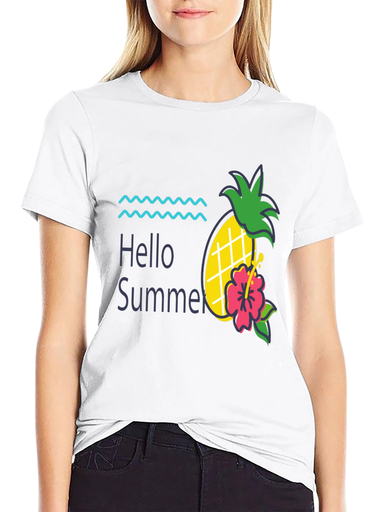 Hello Summer Pineapple T-Shirt