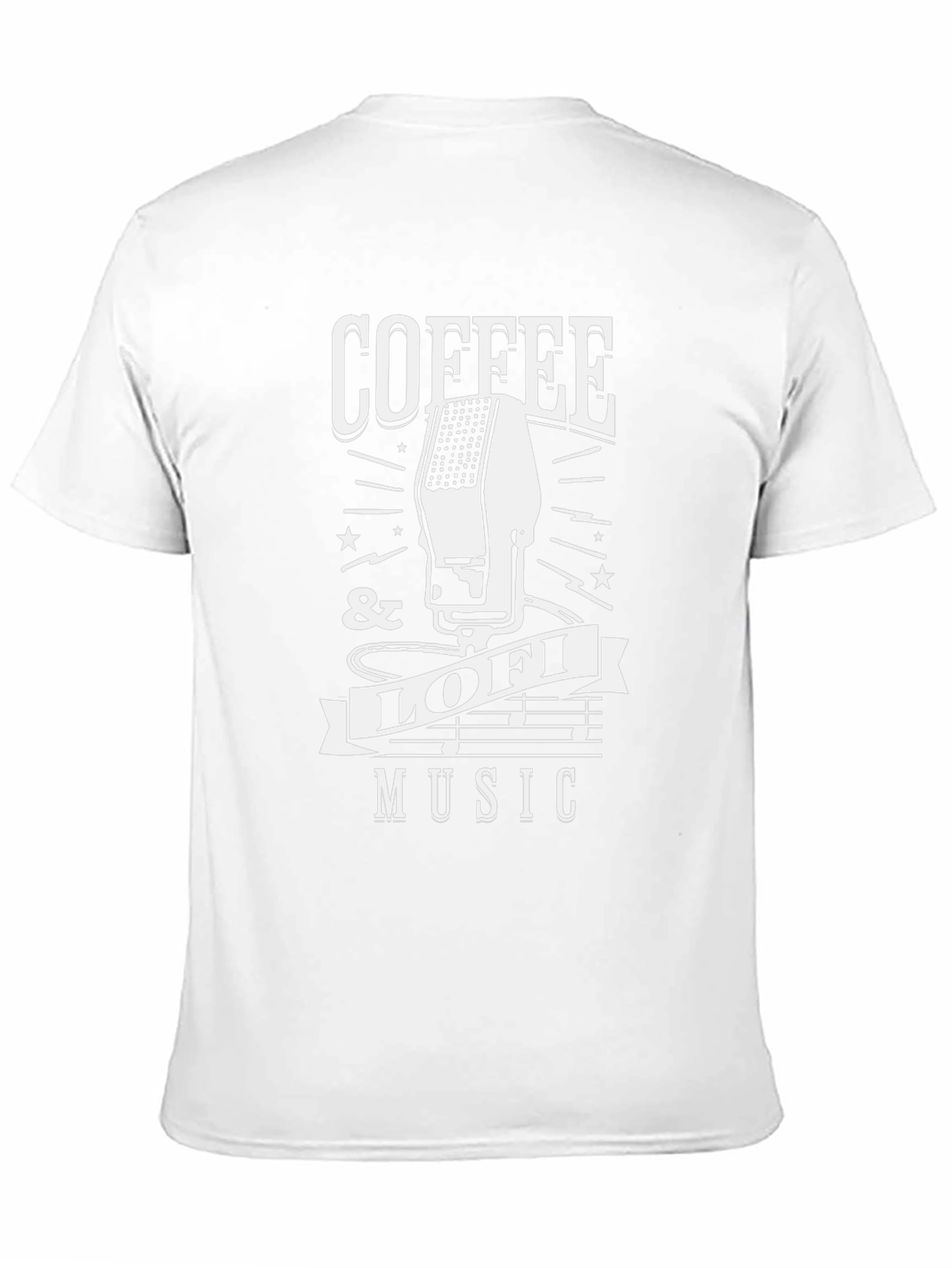 Coffee & Lo-fi Music Graphic Tee