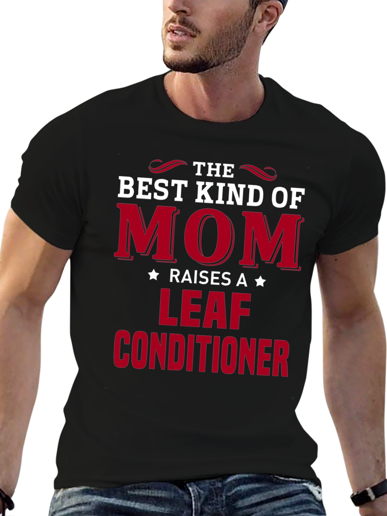 Funny Leaf Conditioner Mom T-Shirt