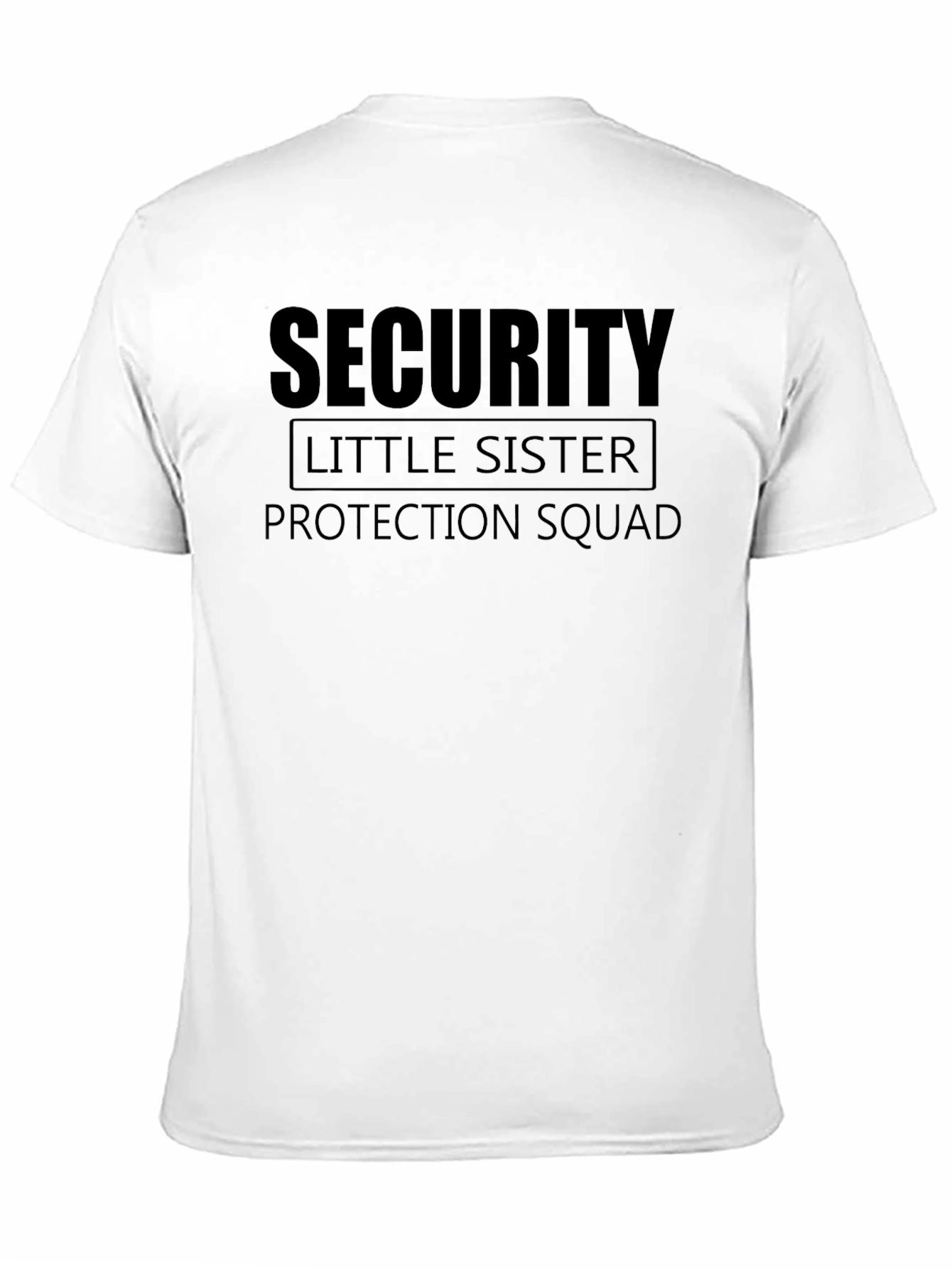 Security Little Sister Protection Squad T-Shirt