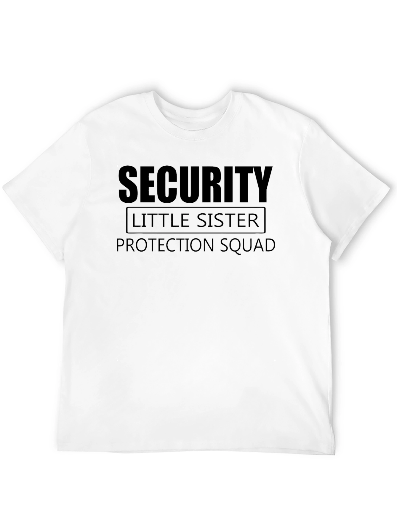 Security Little Sister Protection Squad T-Shirt