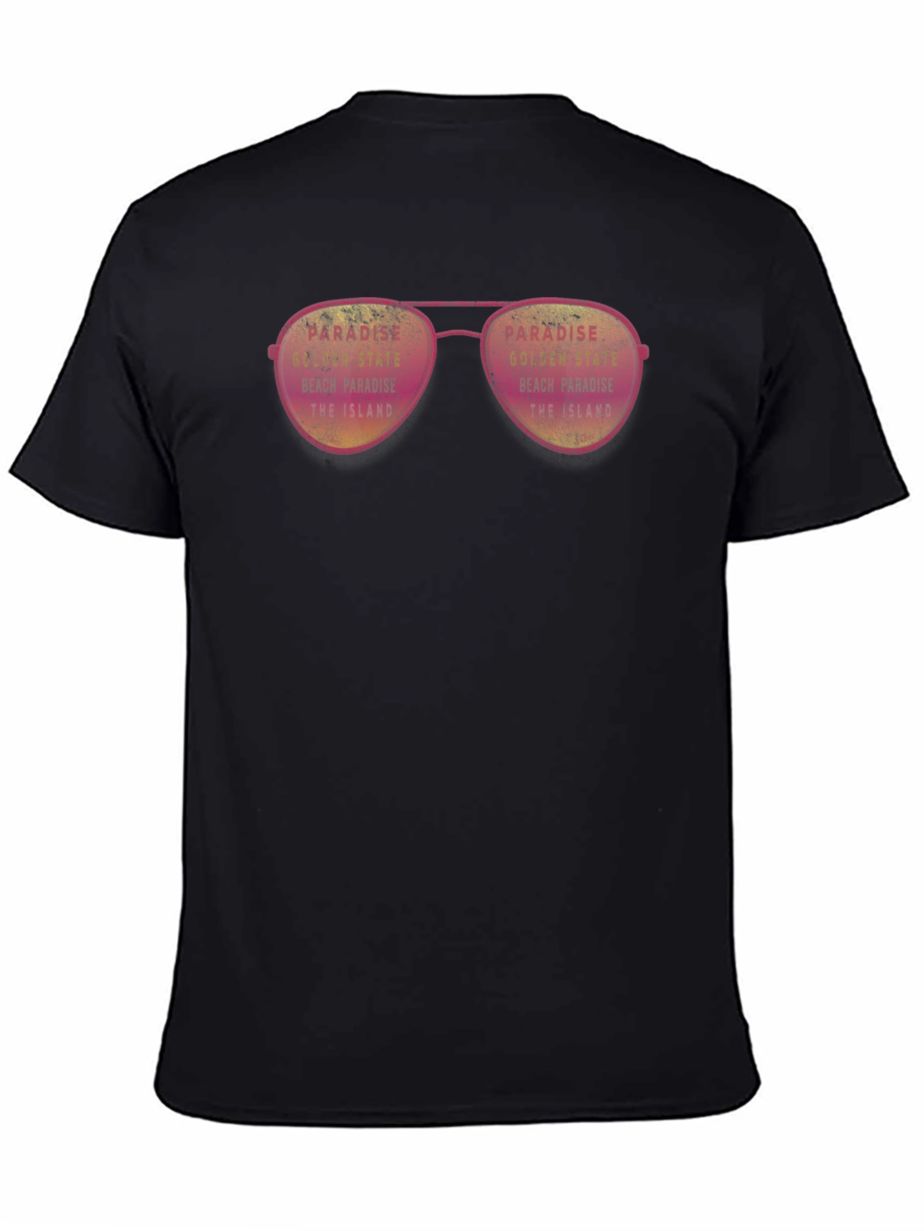 Paradise Island Sunglasses Graphic T-Shirt