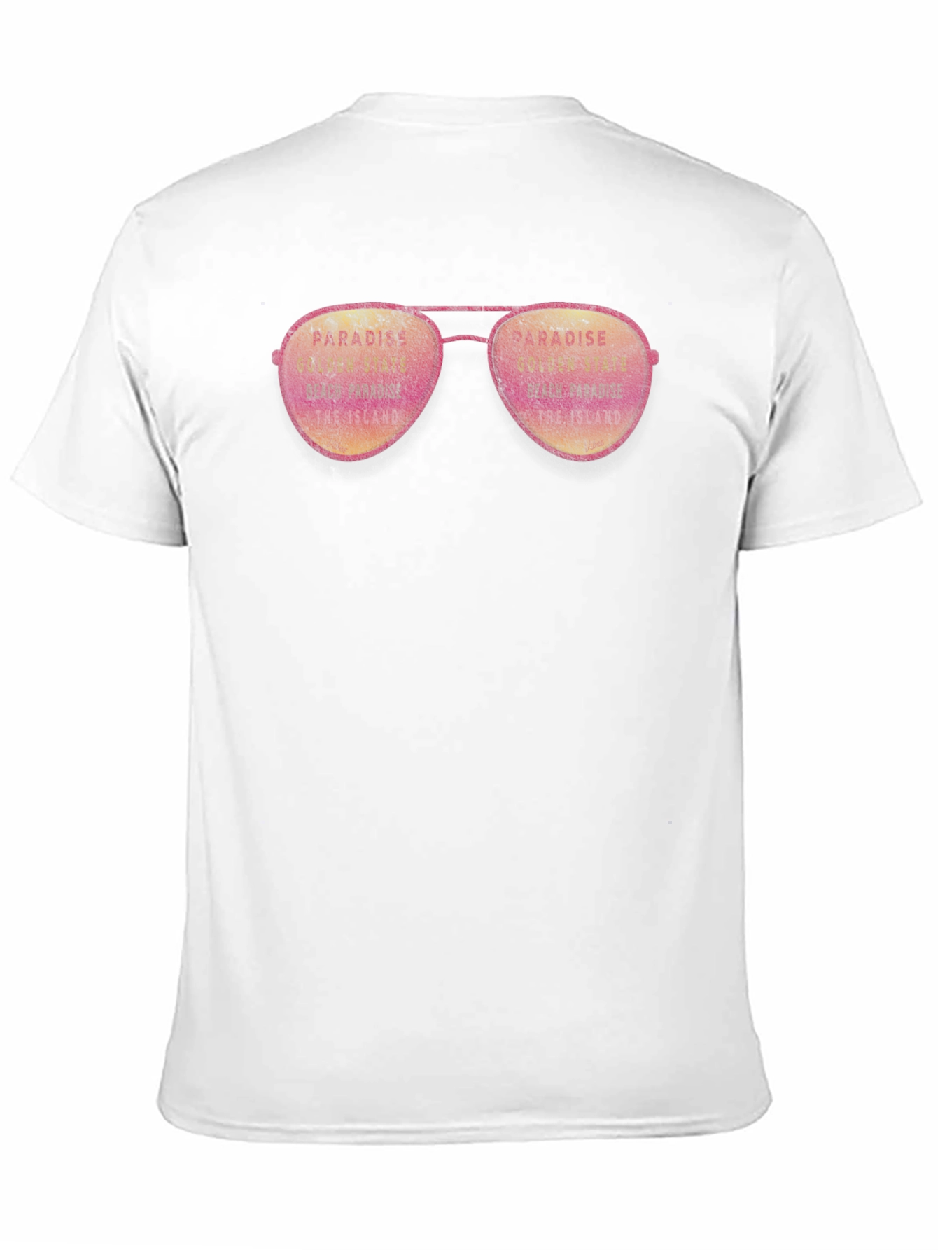 Paradise Island Sunglasses Graphic T-Shirt
