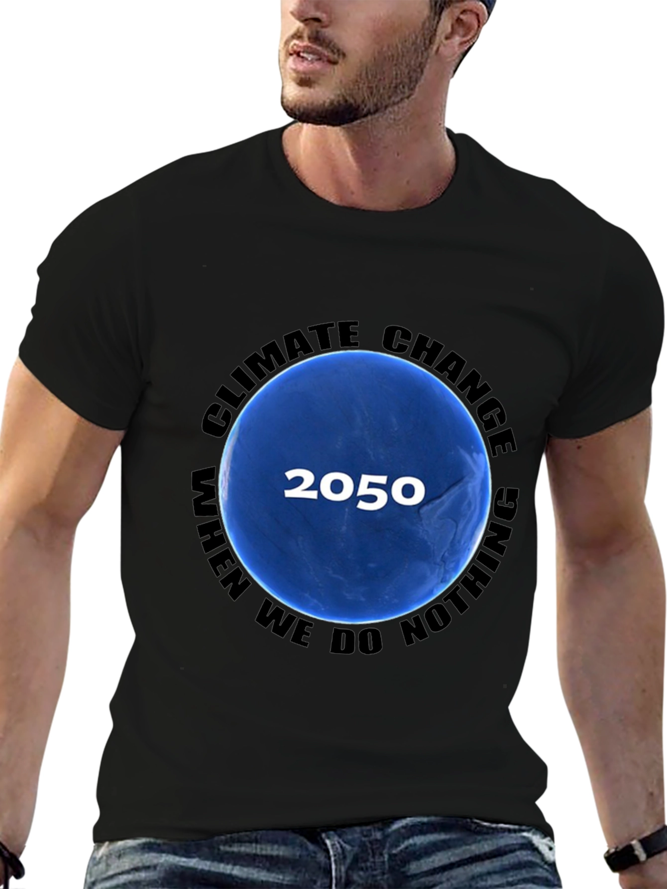 Climate Change 2050 Graphic T-Shirt