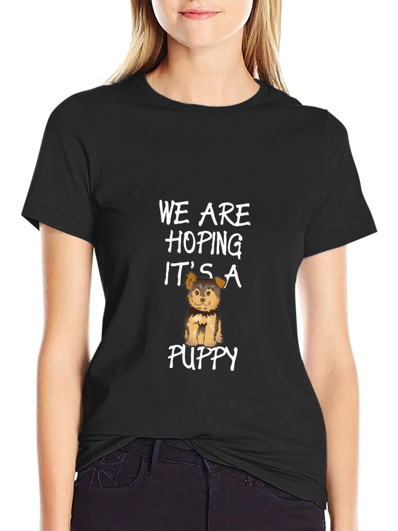 Hoping Its A Puppy T-Shirt - Unisex