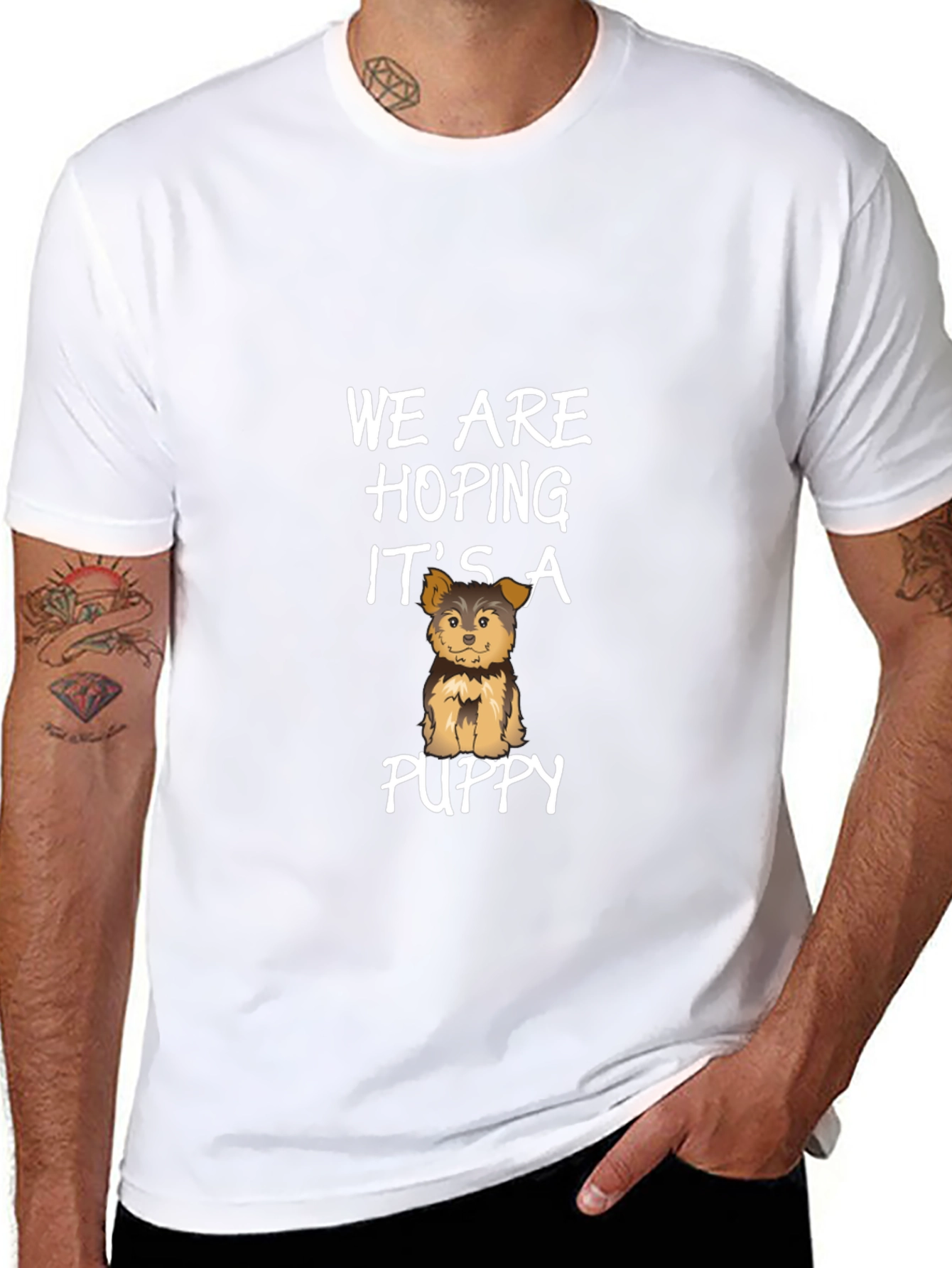 Hoping Its A Puppy T-Shirt - Unisex