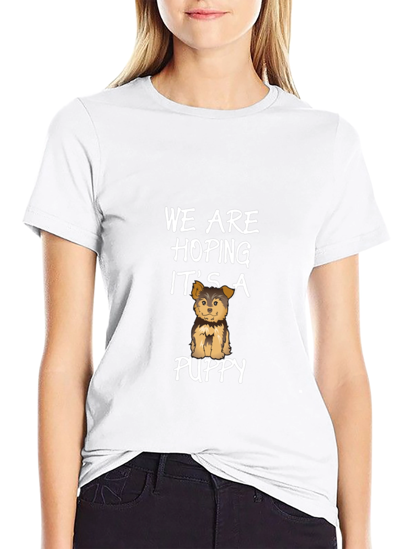 Hoping Its A Puppy T-Shirt - Unisex