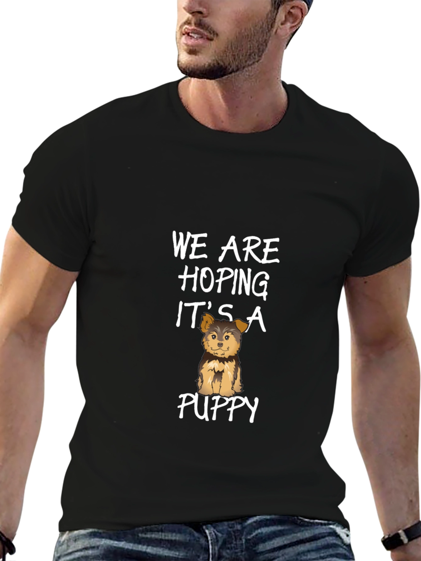 Hoping Its A Puppy T-Shirt - Unisex