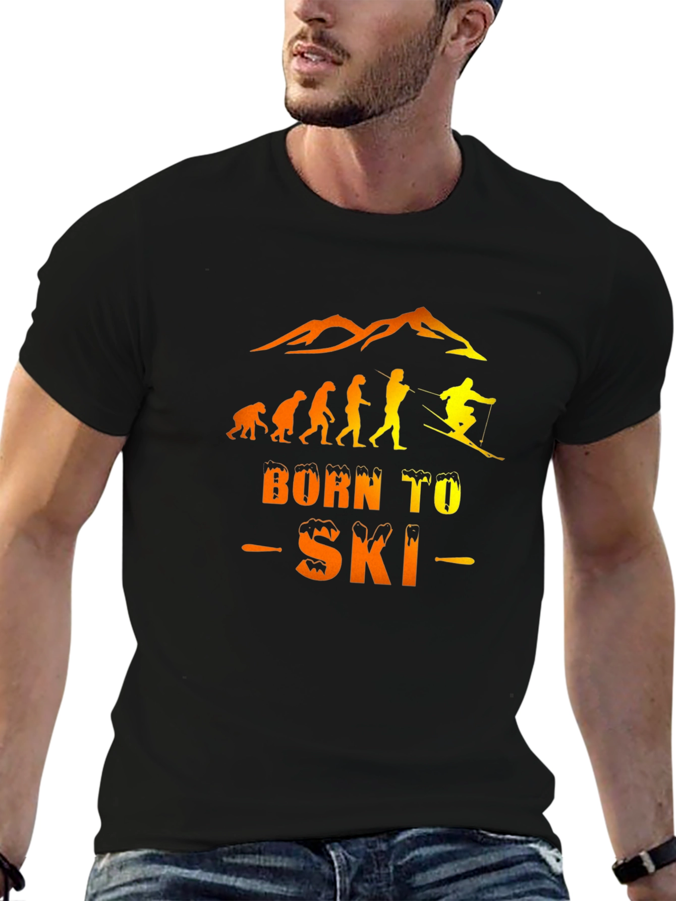 Born to Ski Evolution T-Shirt
