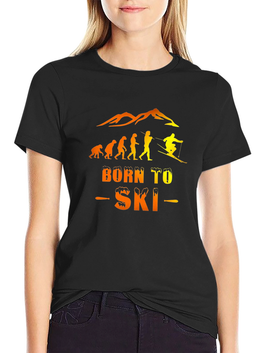 Born to Ski Evolution T-Shirt