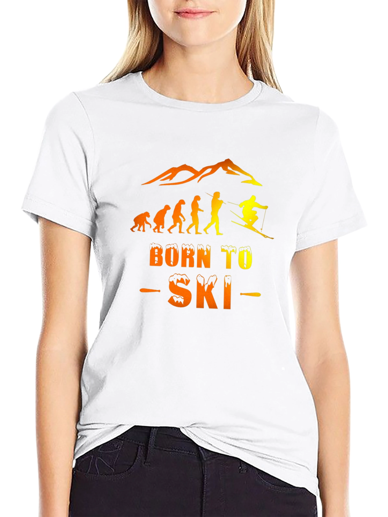 Born to Ski Evolution T-Shirt