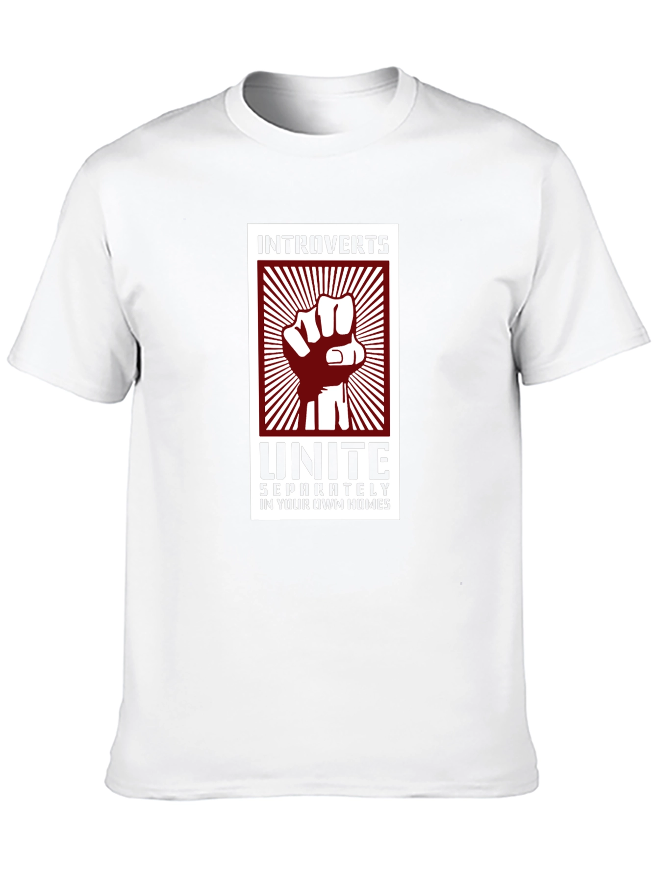Introverts Unite T-Shirt - Funny Slogan Tee