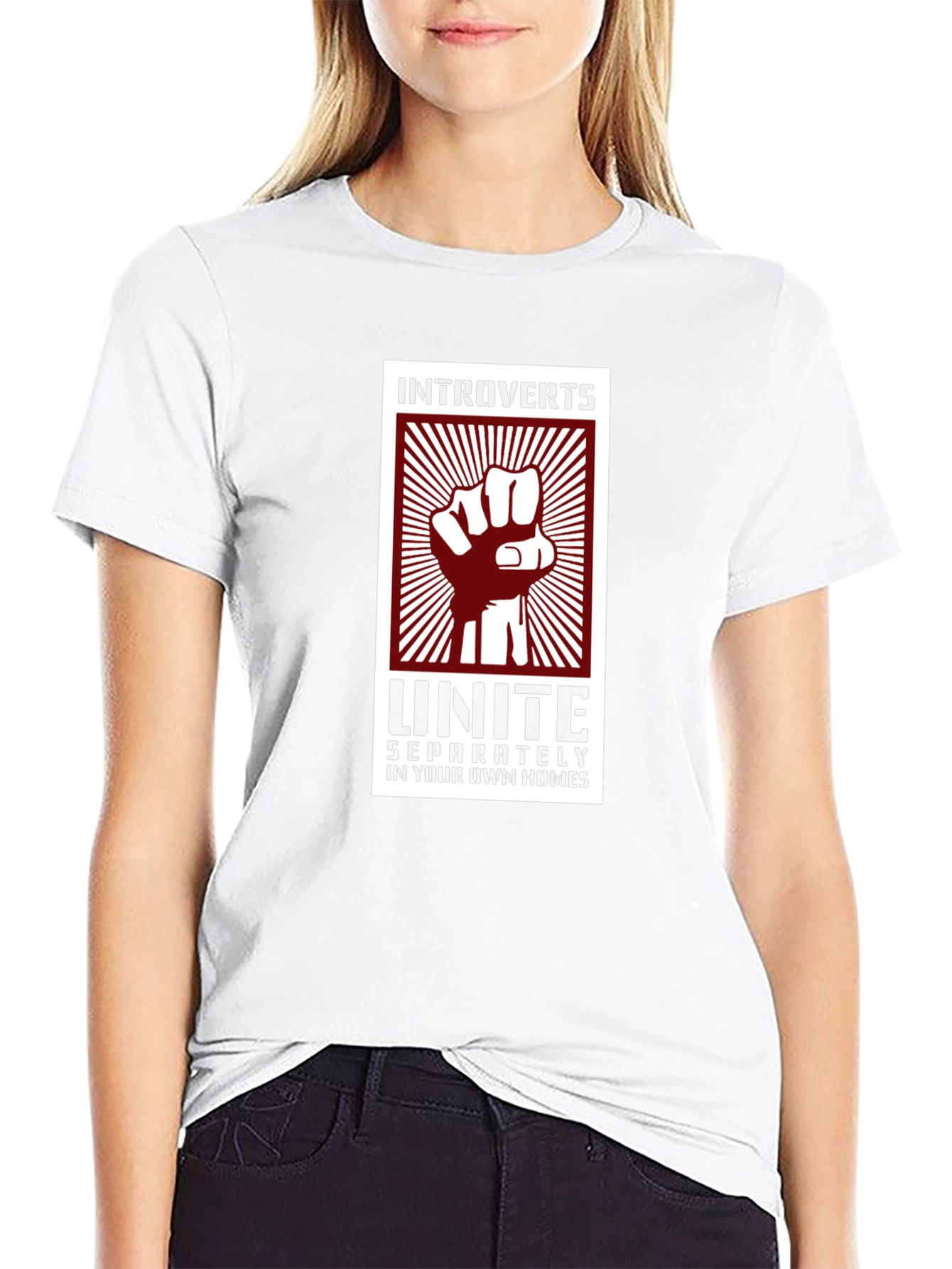Introverts Unite T-Shirt - Funny Slogan Tee