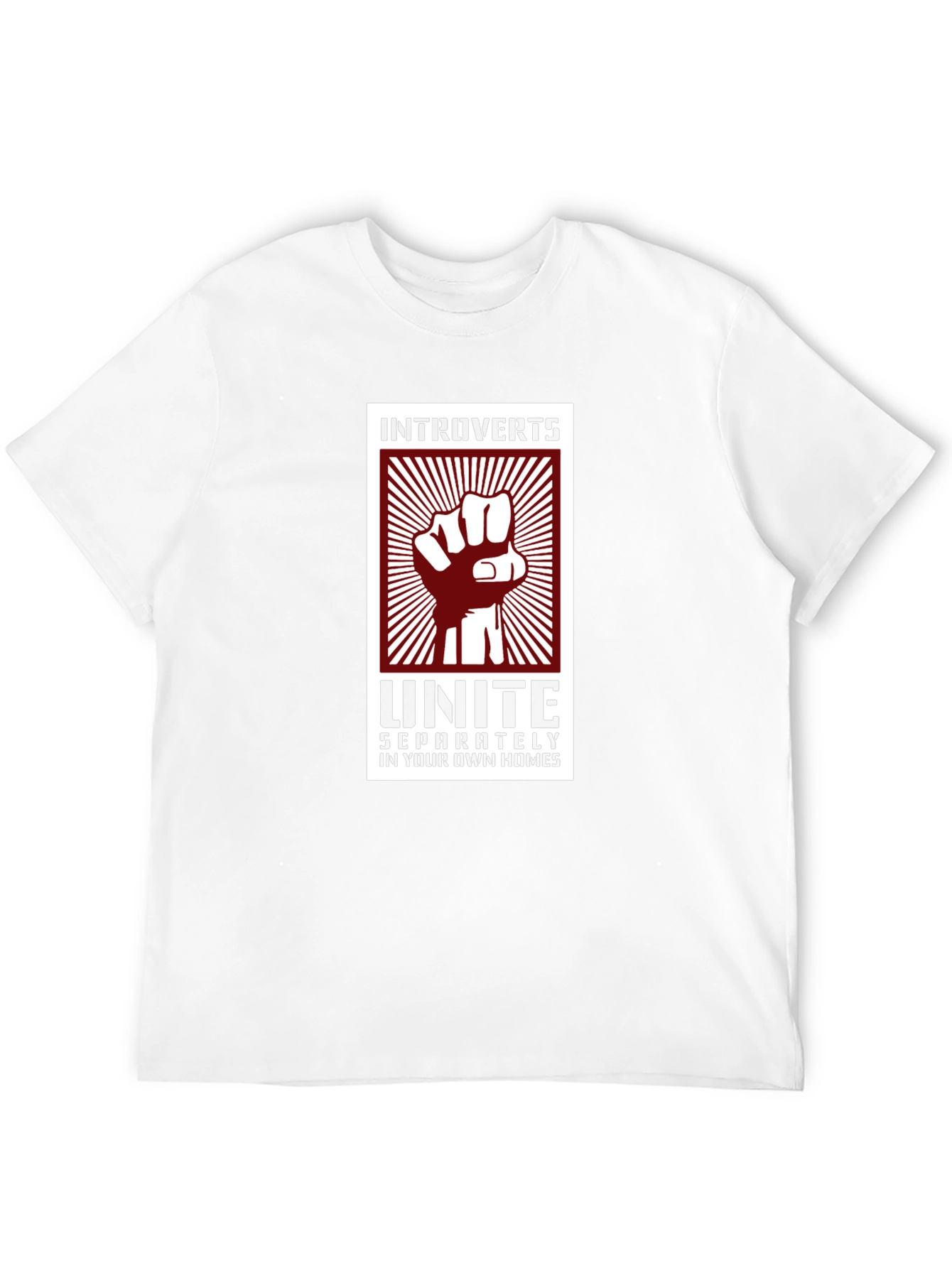 Introverts Unite T-Shirt - Funny Slogan Tee