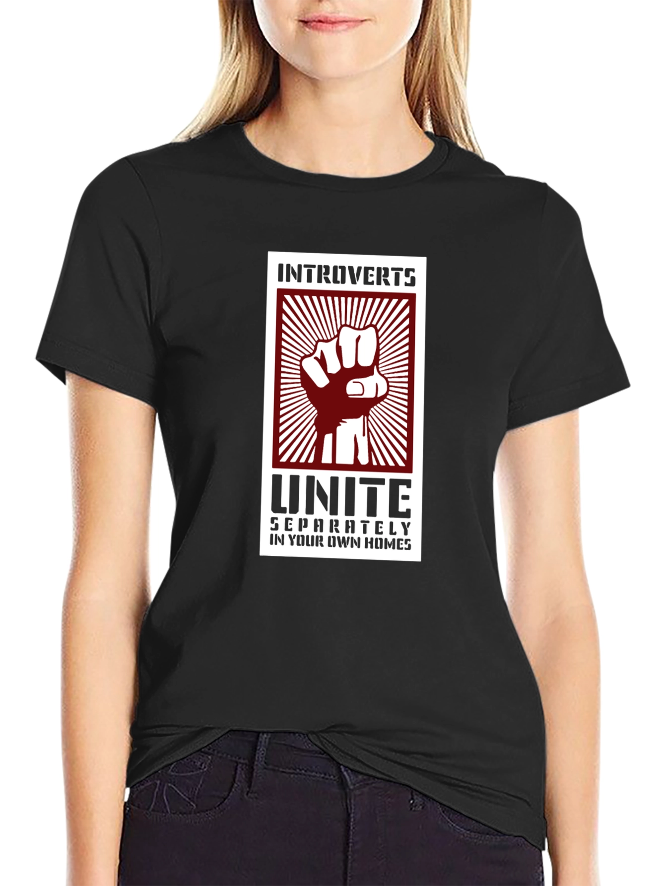 Introverts Unite T-Shirt - Funny Slogan Tee