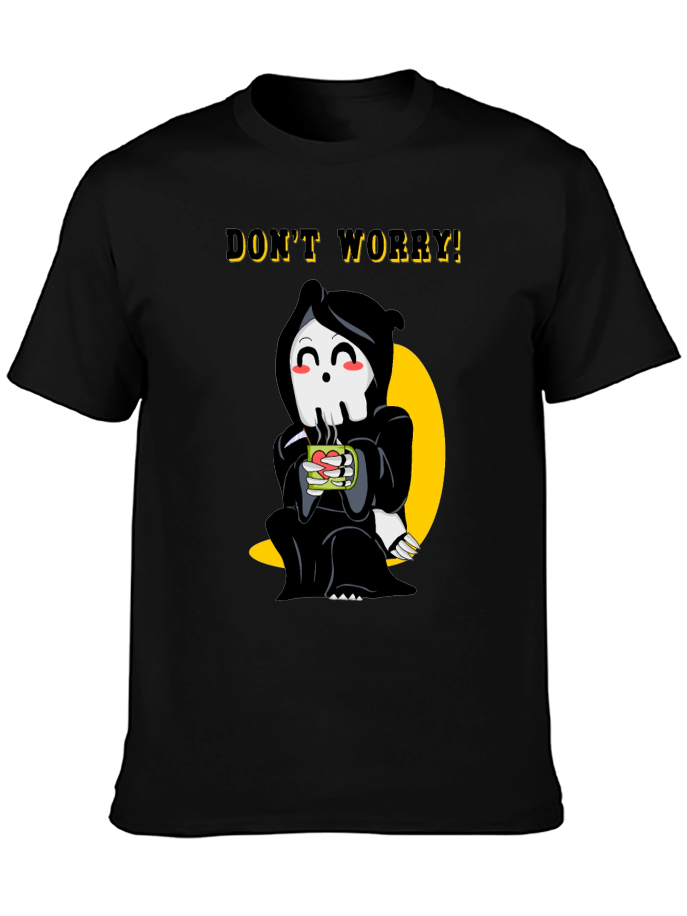 Chill Grim Reaper T-Shirt - Dont Worry