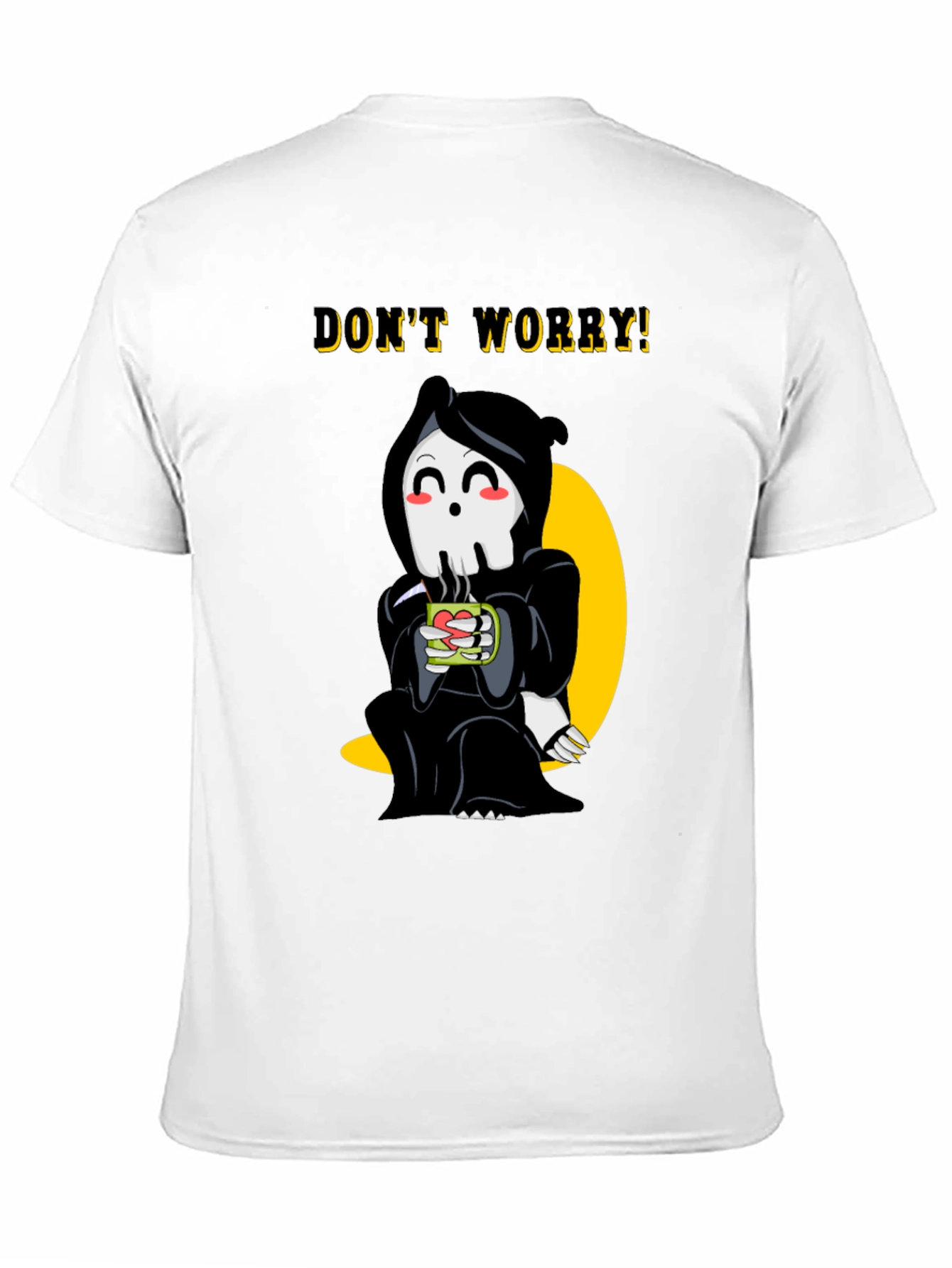 Chill Grim Reaper T-Shirt - Dont Worry