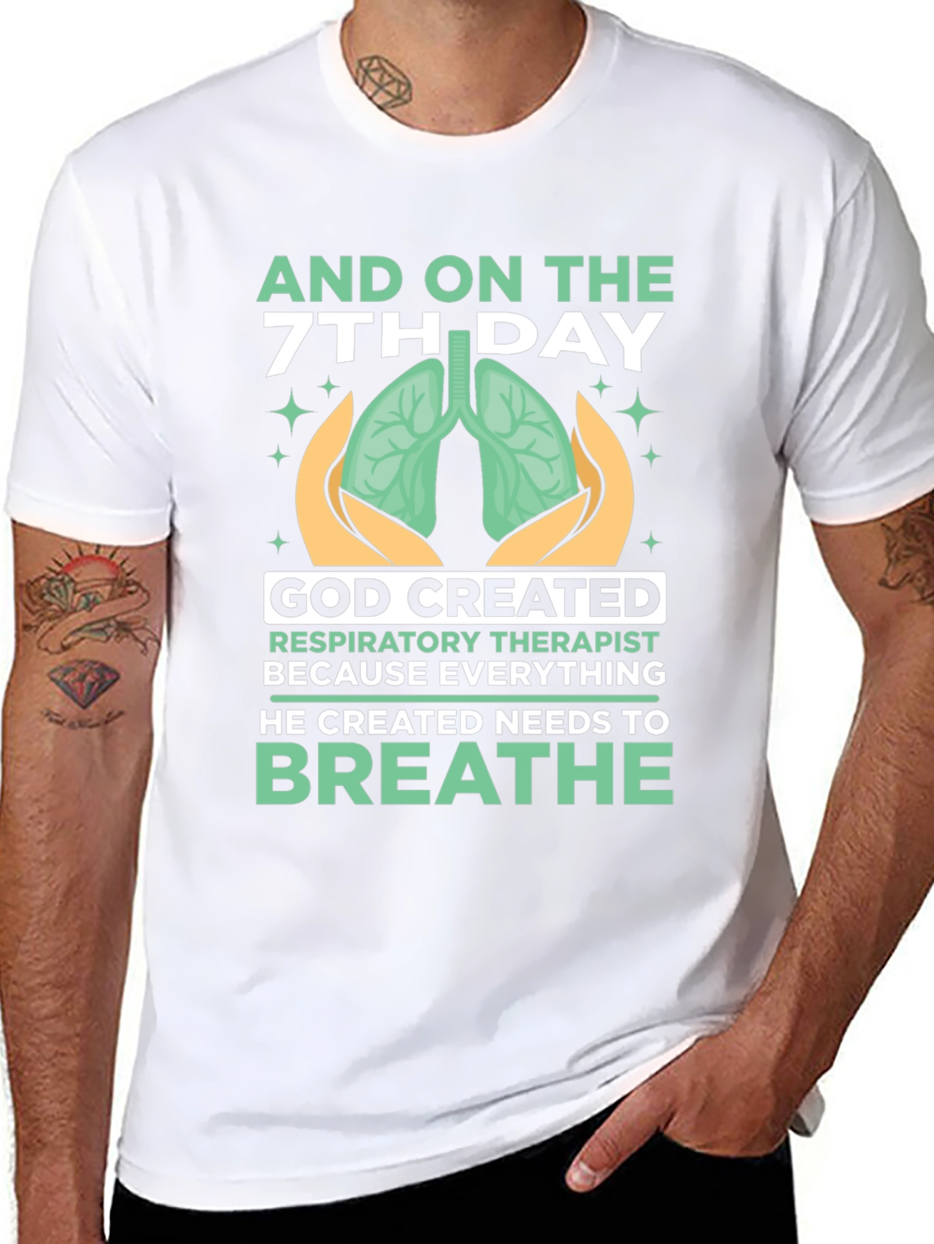 Respiratory Therapist T-Shirt - Breathe