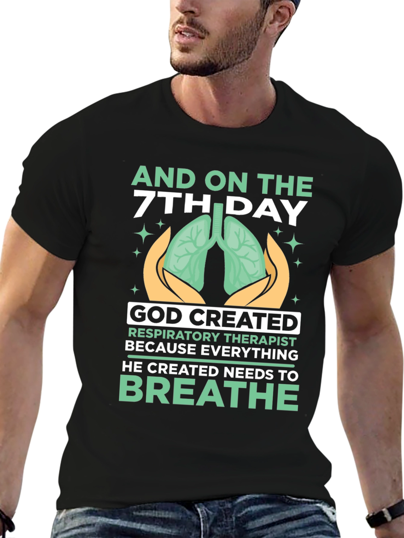 Respiratory Therapist T-Shirt - Breathe