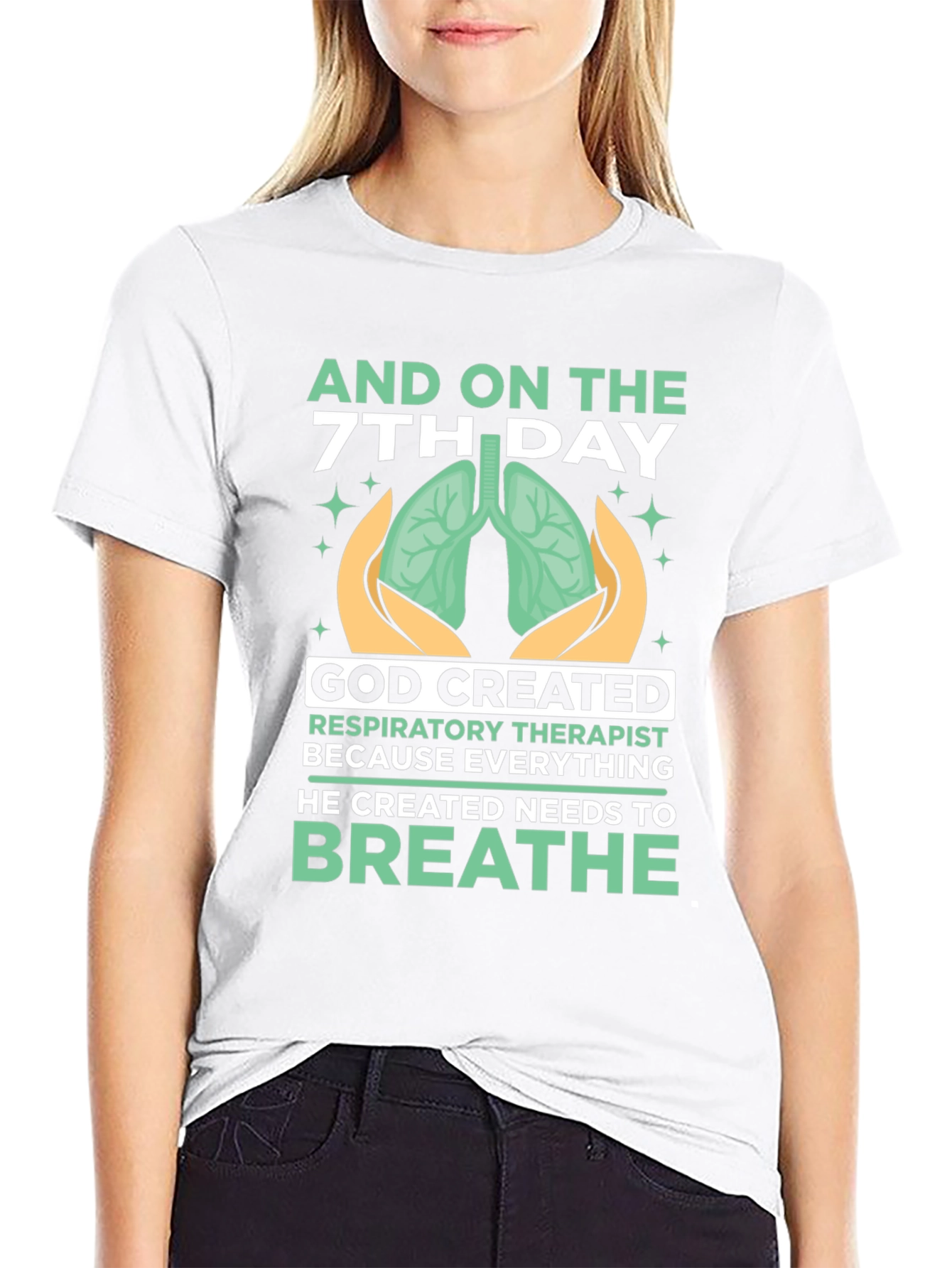 Respiratory Therapist T-Shirt - Breathe