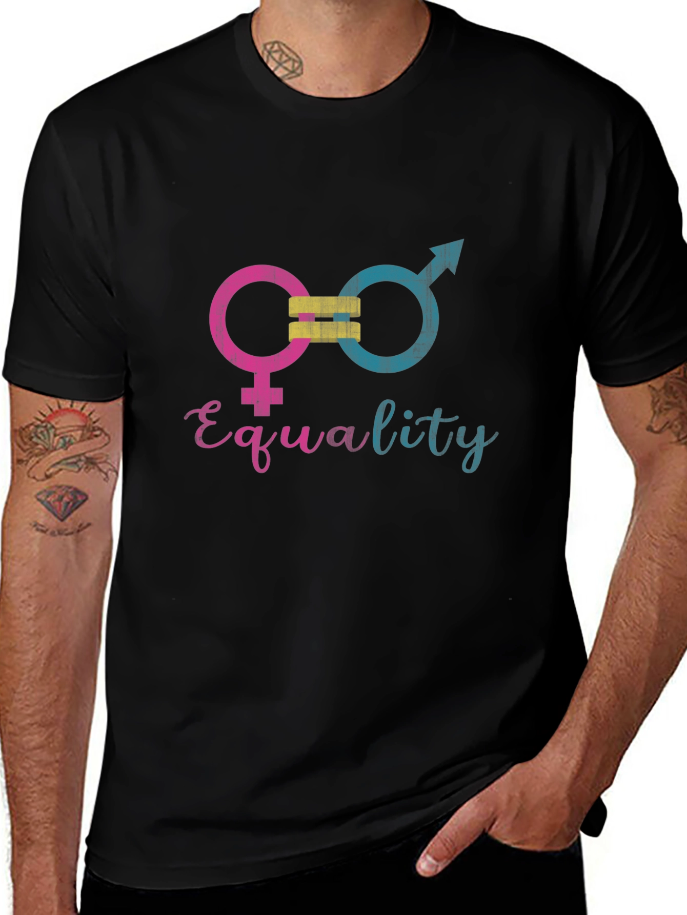 Equality Symbol Graphic T-Shirt