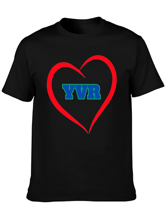 YVR Heart Tee - Vancouver Airport Souvenir