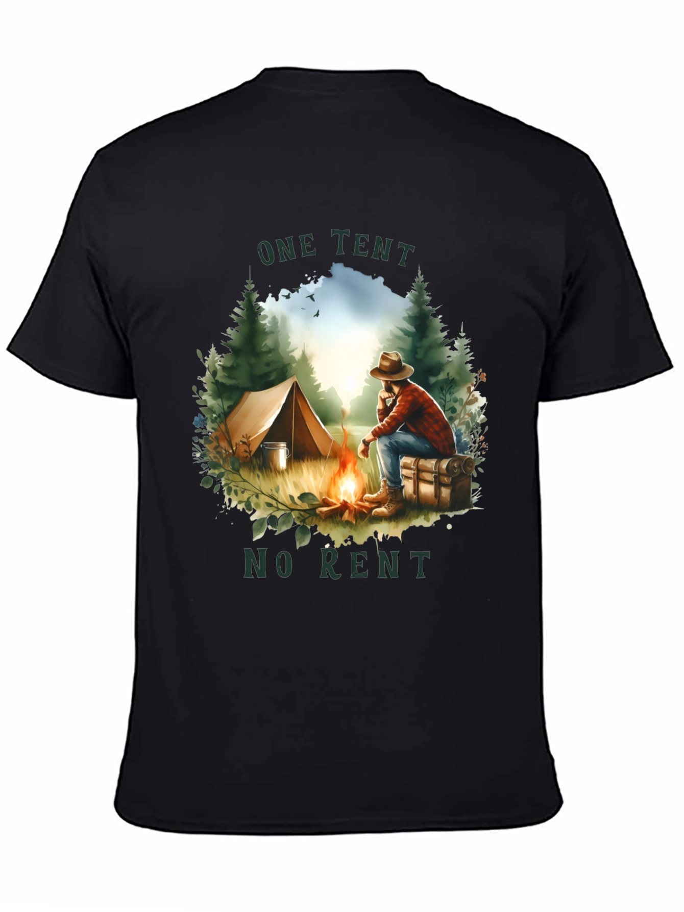 One Tent No Rent Graphic Tee