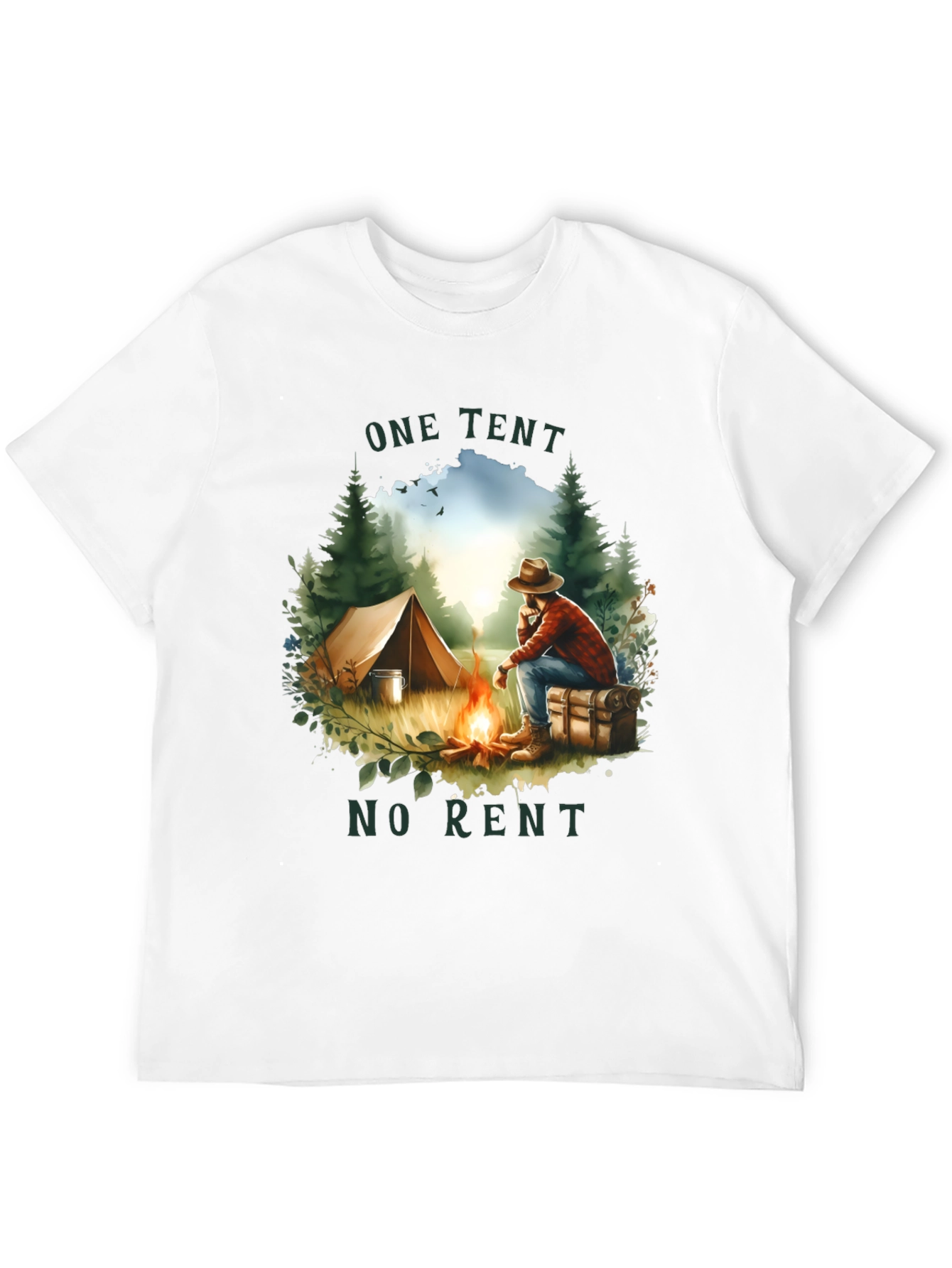 One Tent No Rent Graphic Tee