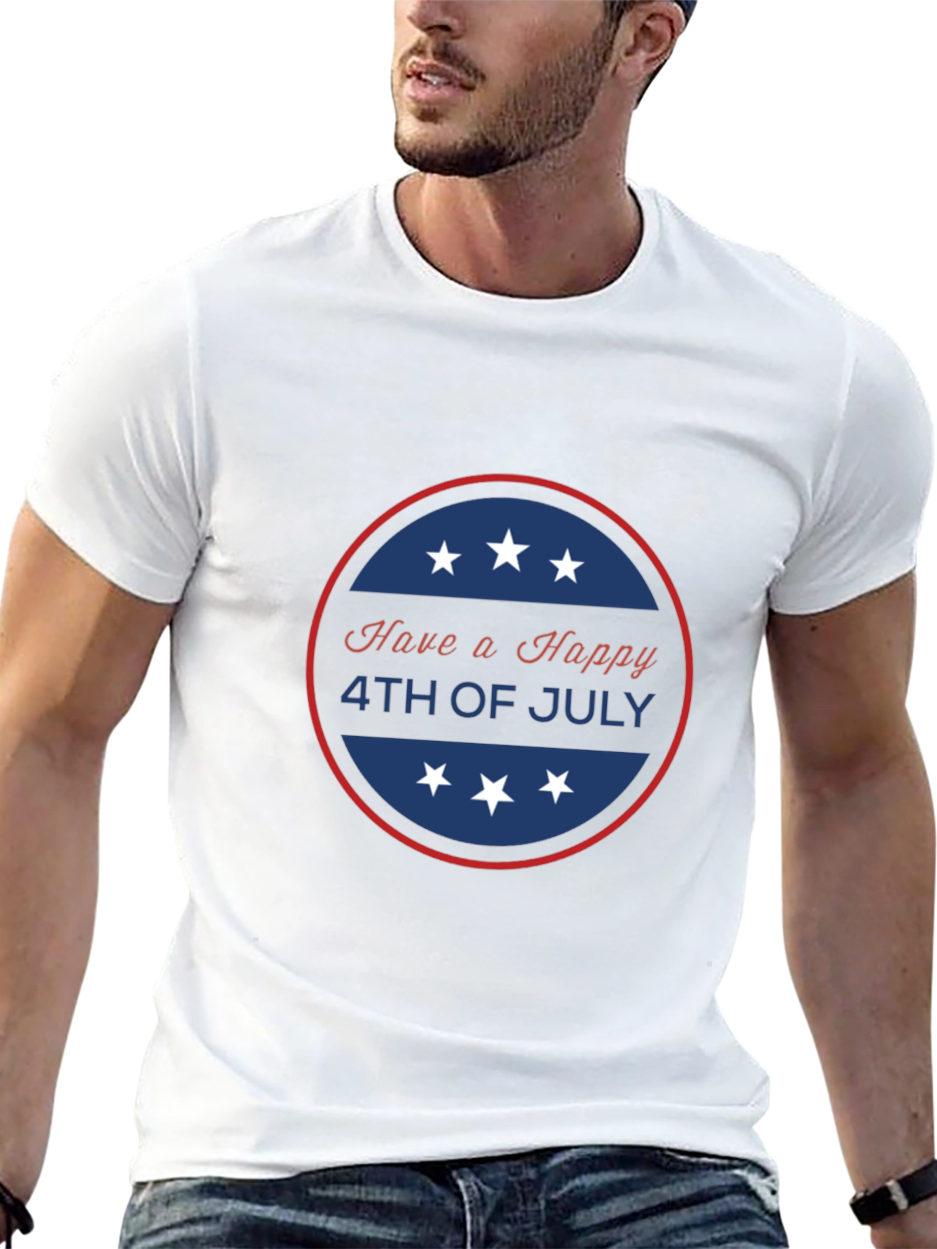 Happy 4th of July Graphic T-Shirt