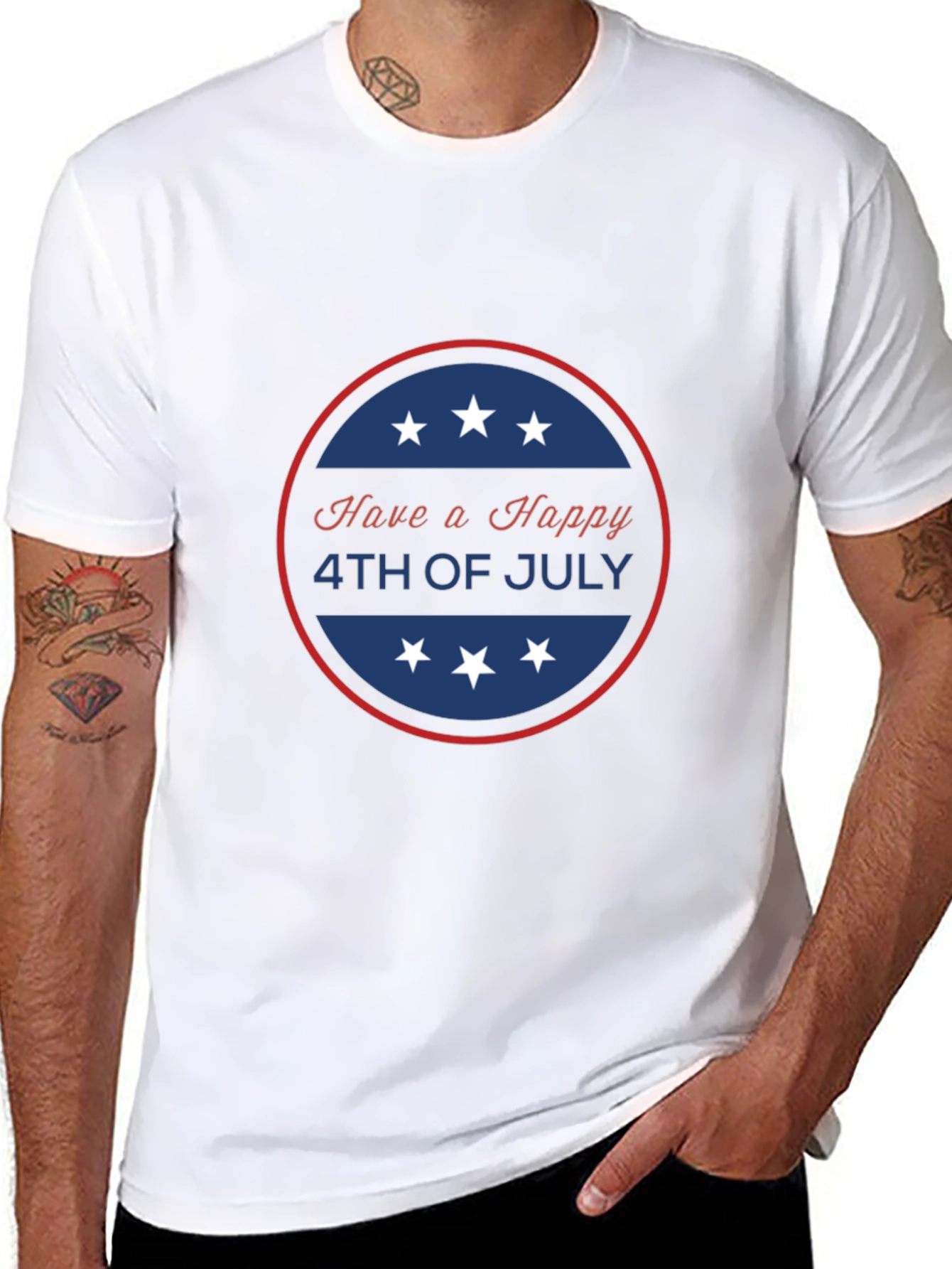 Happy 4th of July Graphic T-Shirt