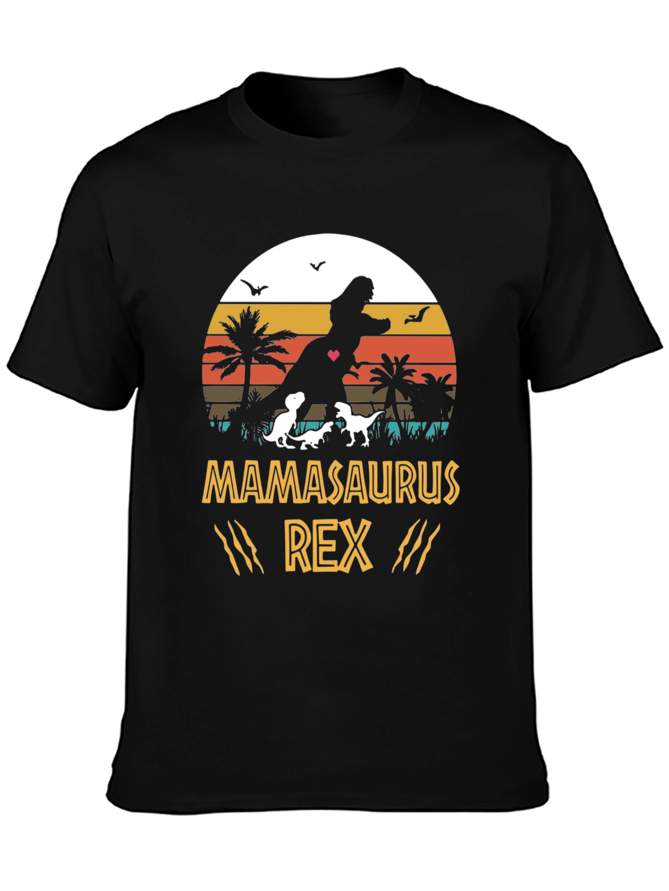 Mamasaurus Rex Graphic T-Shirt - Dinosaur Mom Tee