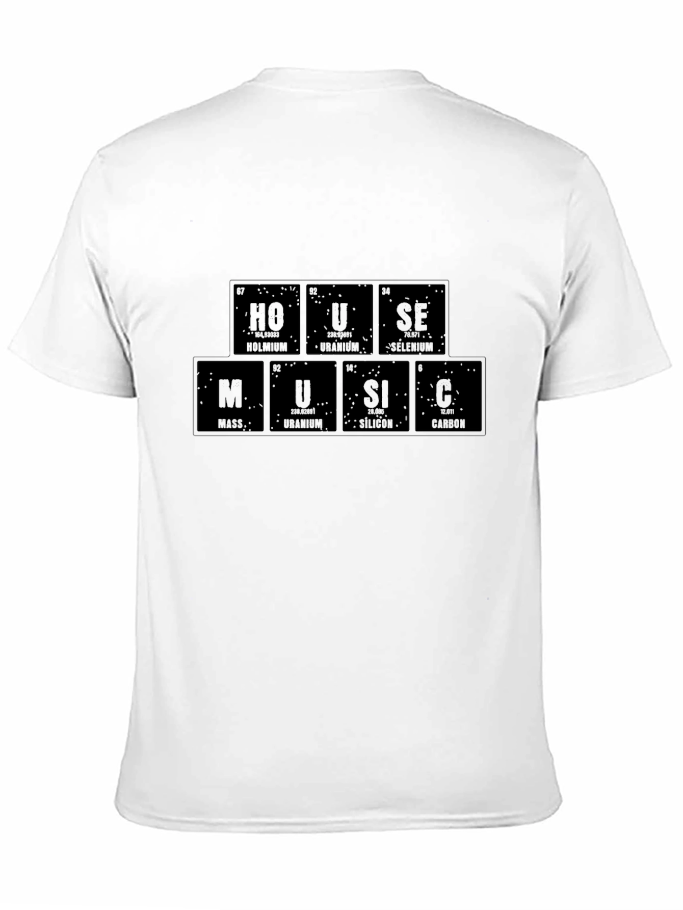 Periodic Table Music Black T-Shirt