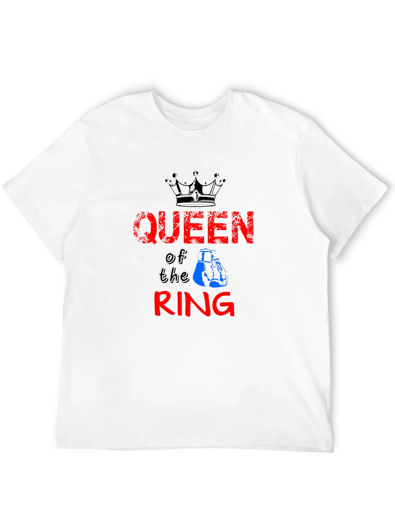 Queen of the Ring Boxing Graphic T-Shirt