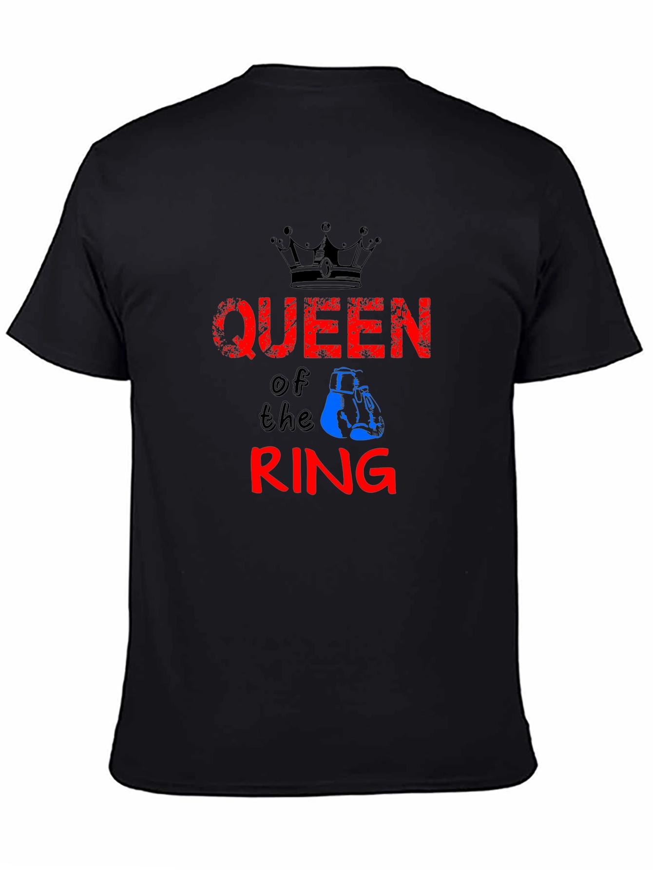 Queen of the Ring Boxing Graphic T-Shirt
