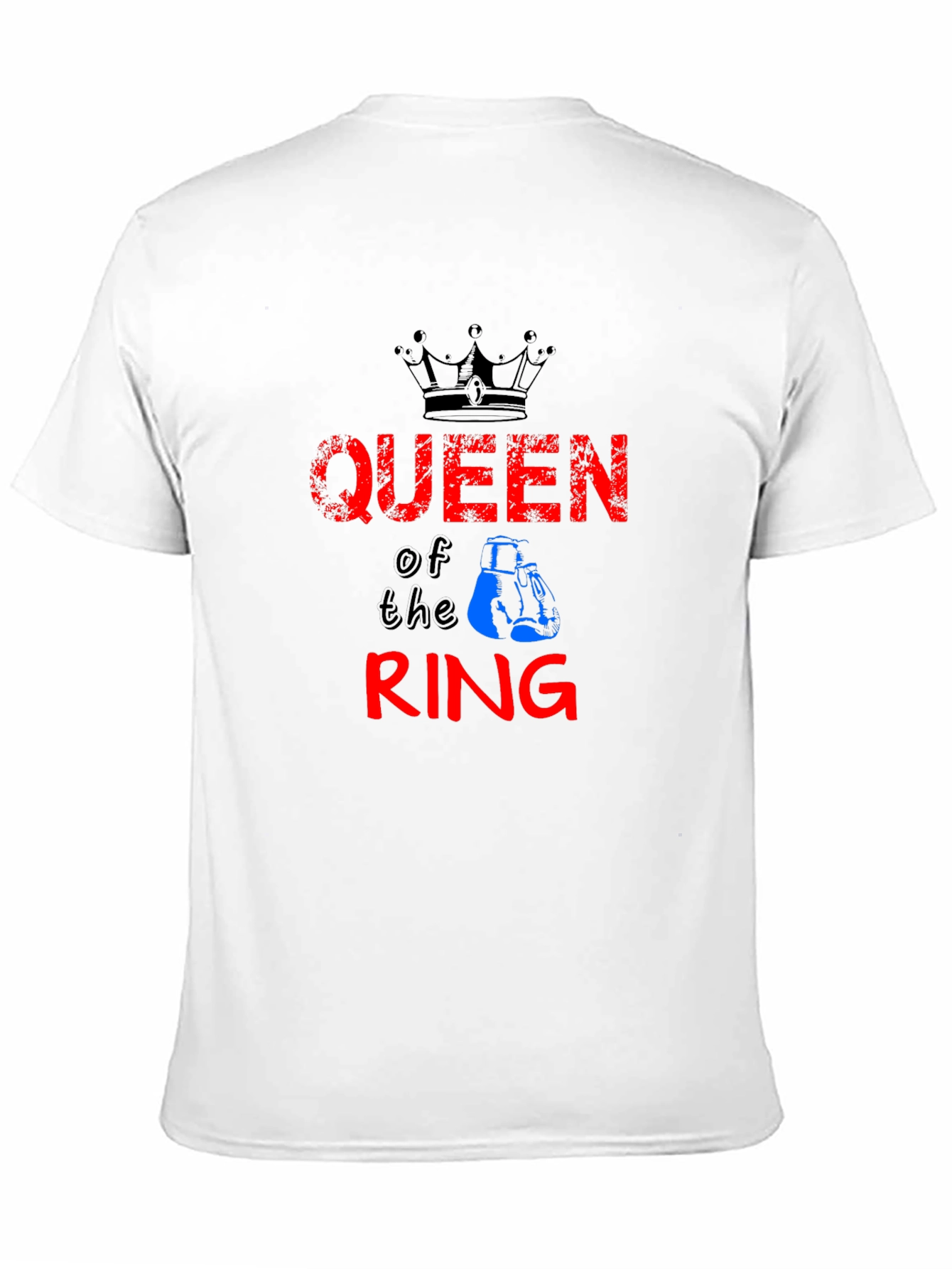 Queen of the Ring Boxing Graphic T-Shirt