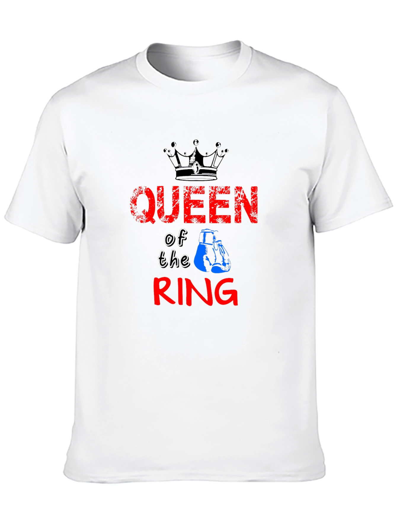 Queen of the Ring Boxing Graphic T-Shirt