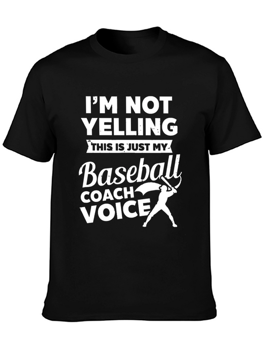 Baseball Coach Voice T-Shirt