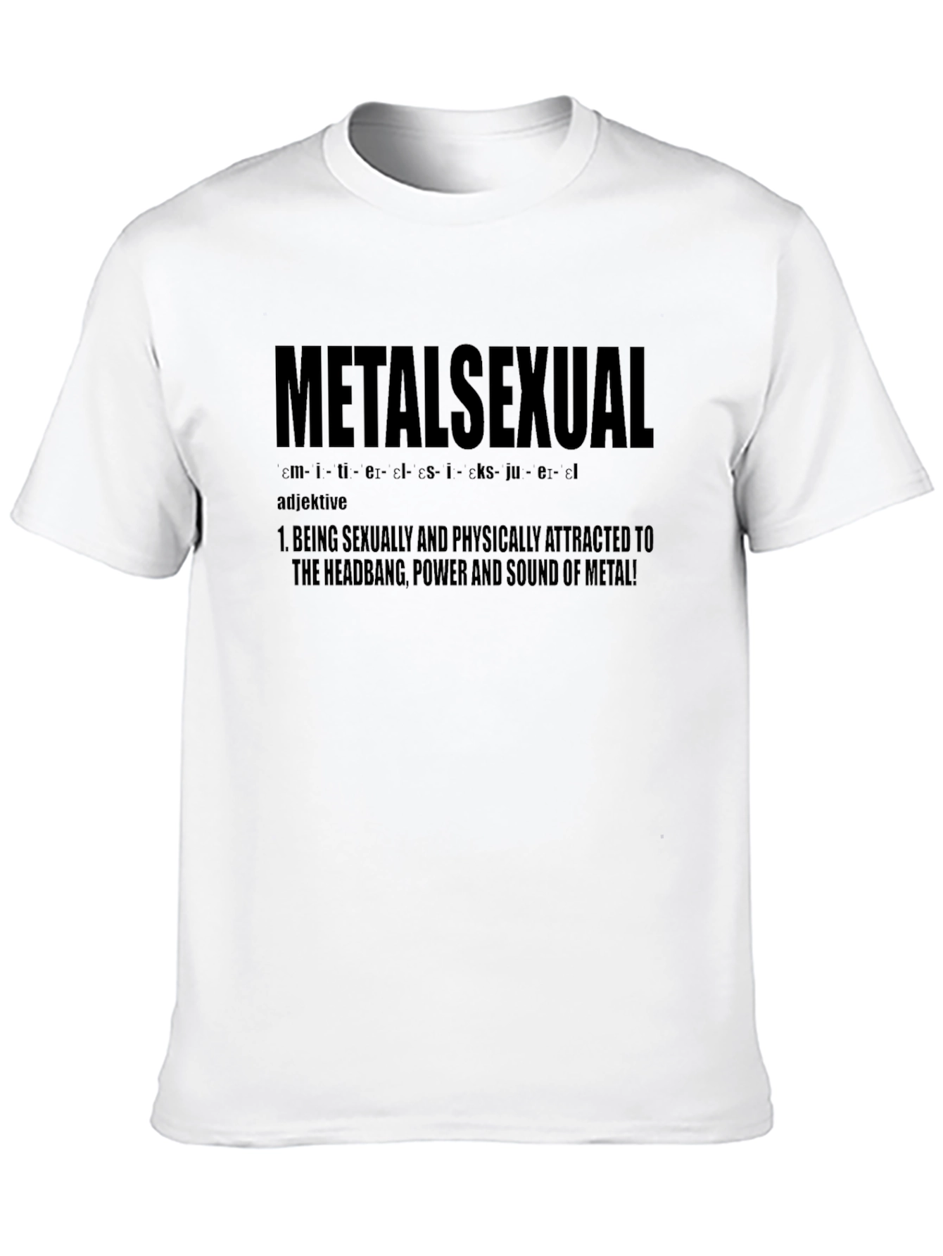 Metalhead Definition T-Shirt - Metal Sexual