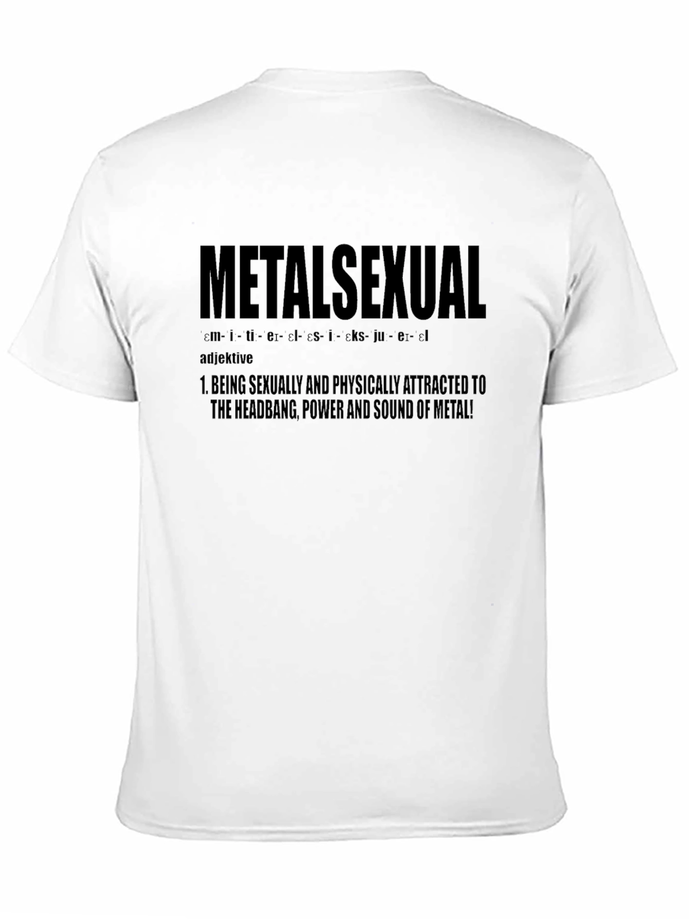 Metalhead Definition T-Shirt - Metal Sexual