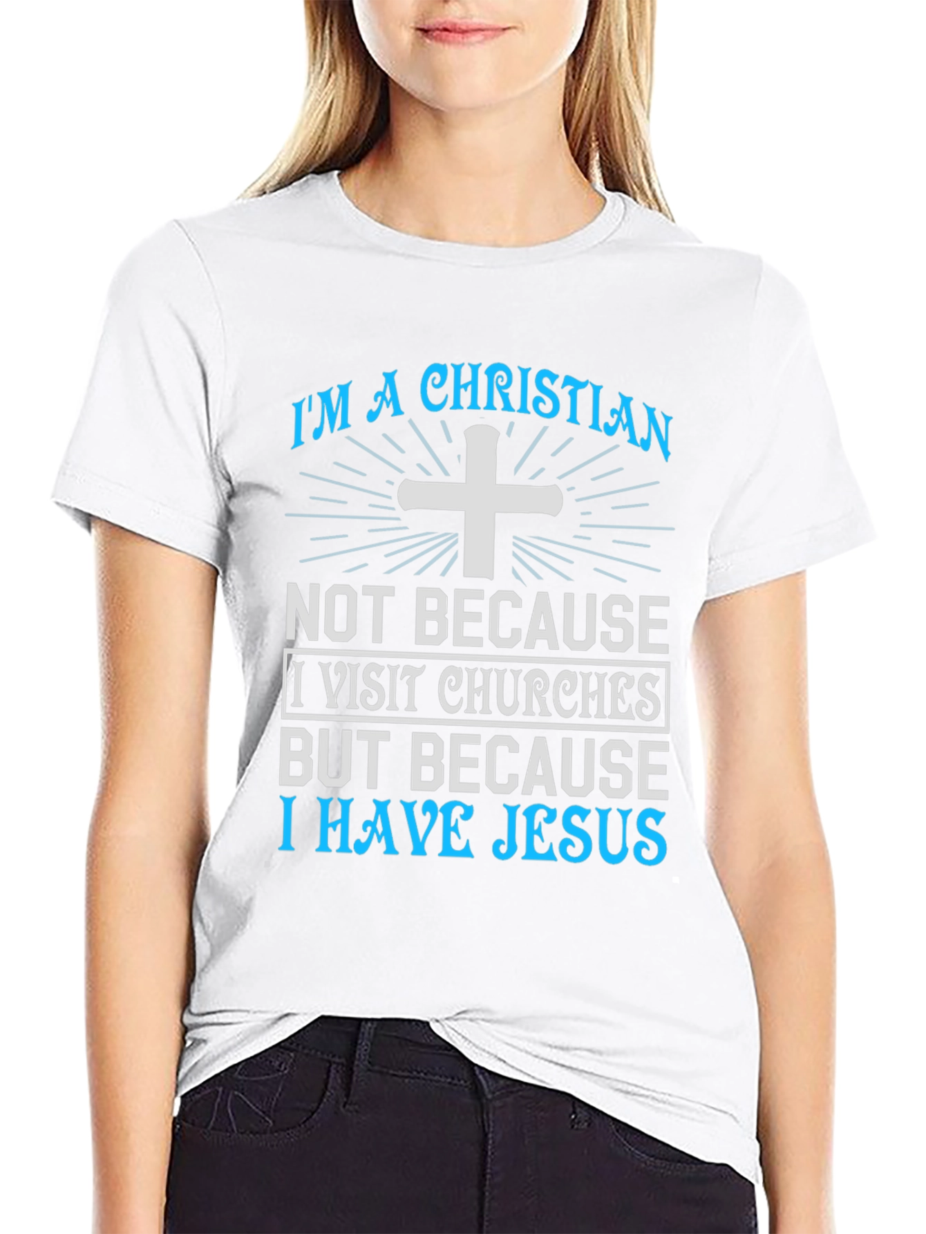 Christian T-Shirt - I Have Jesus