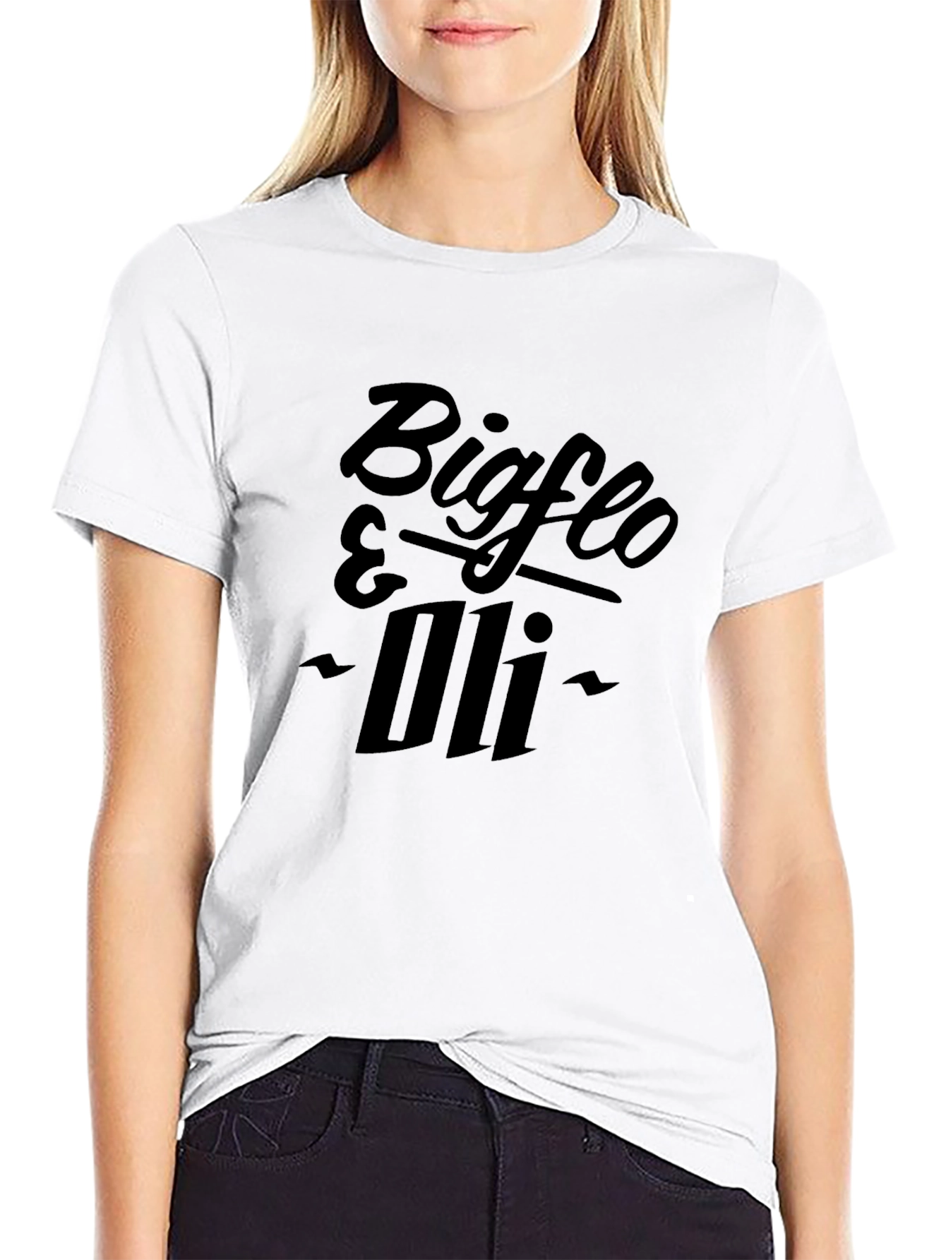 Bigflo & Oli Black Graphic Tee