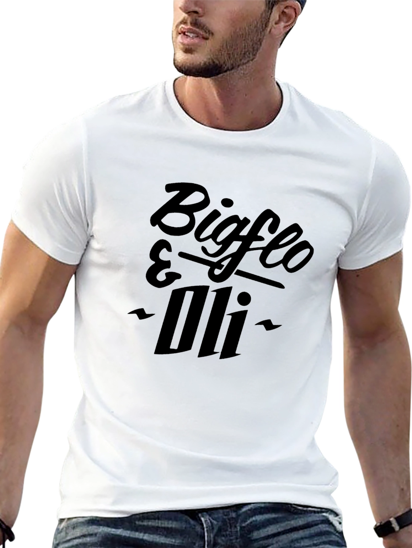 Bigflo & Oli Black Graphic Tee