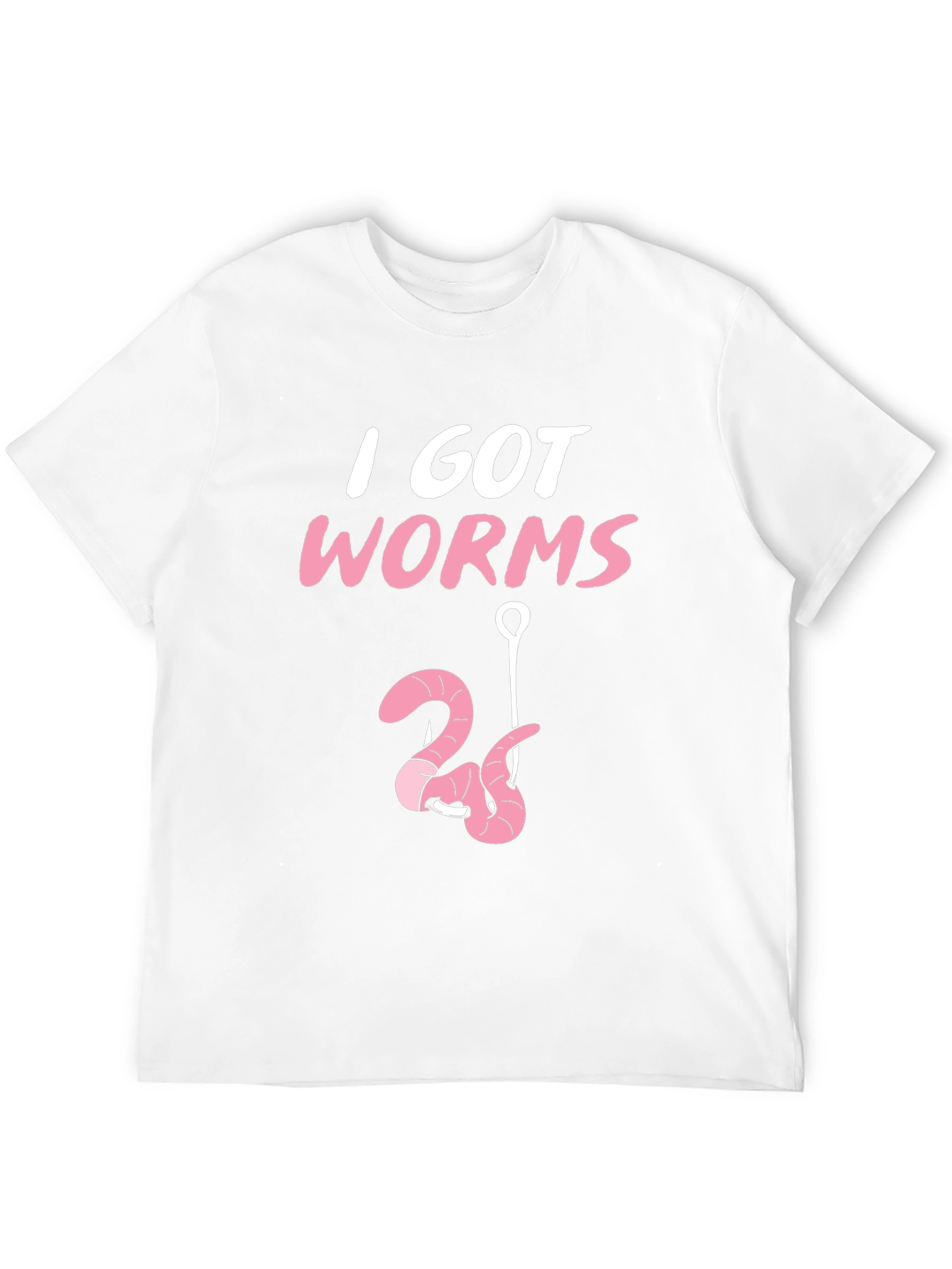 I Got Worms T-Shirt Fishing Tee