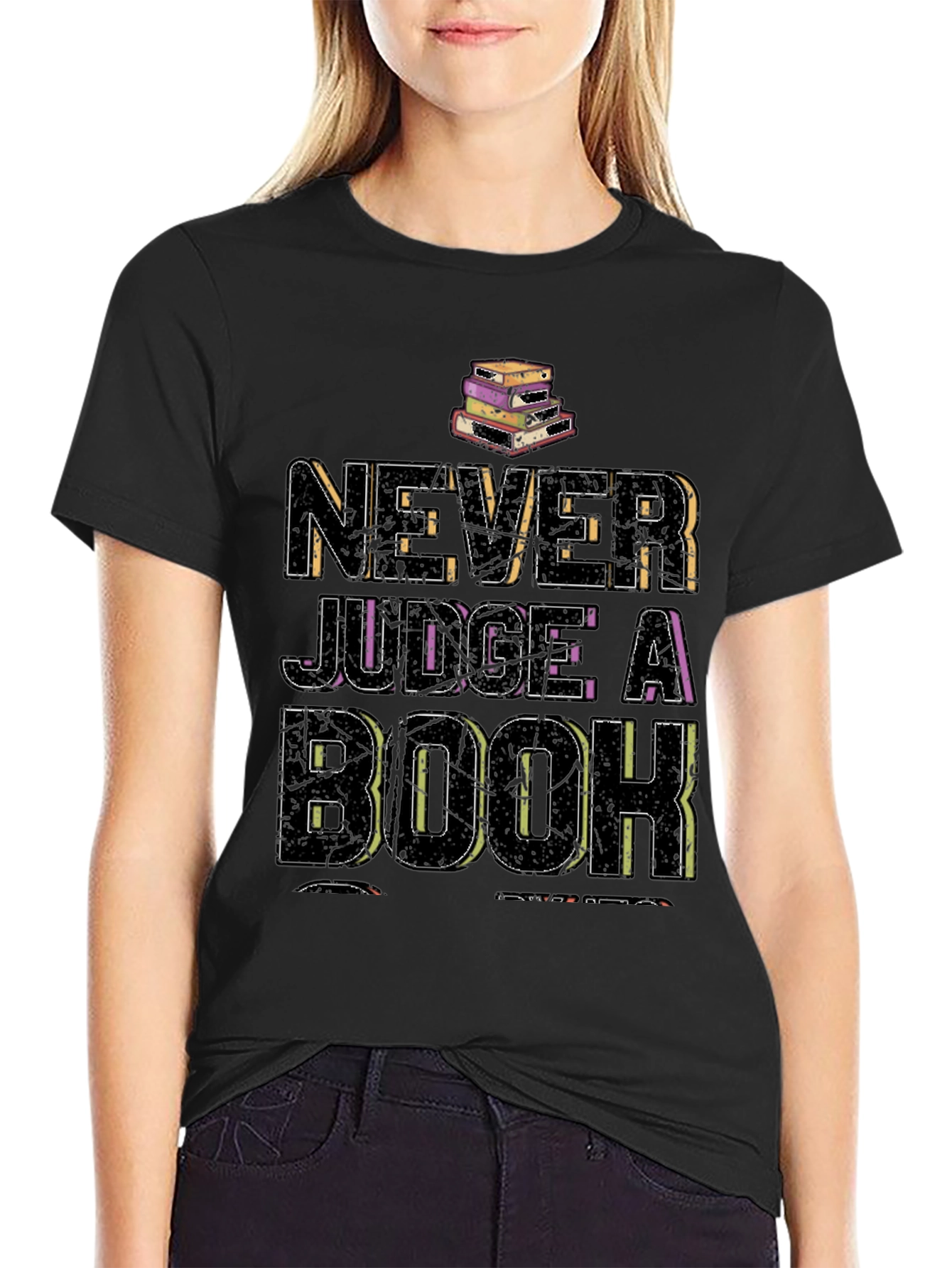 Never Judge a Book T-Shirt - Reading Tee