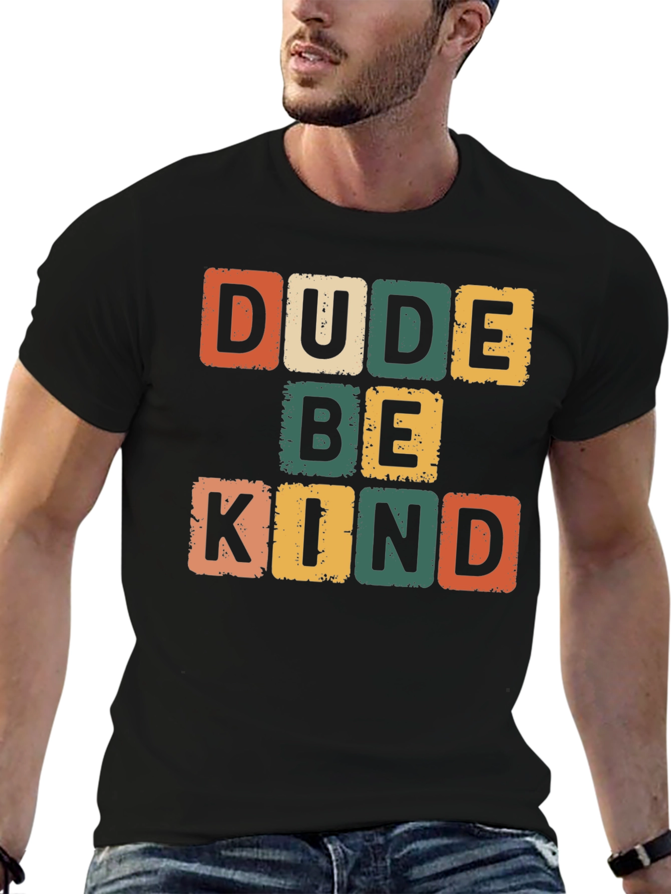 Dude Be Kind Retro T-Shirt