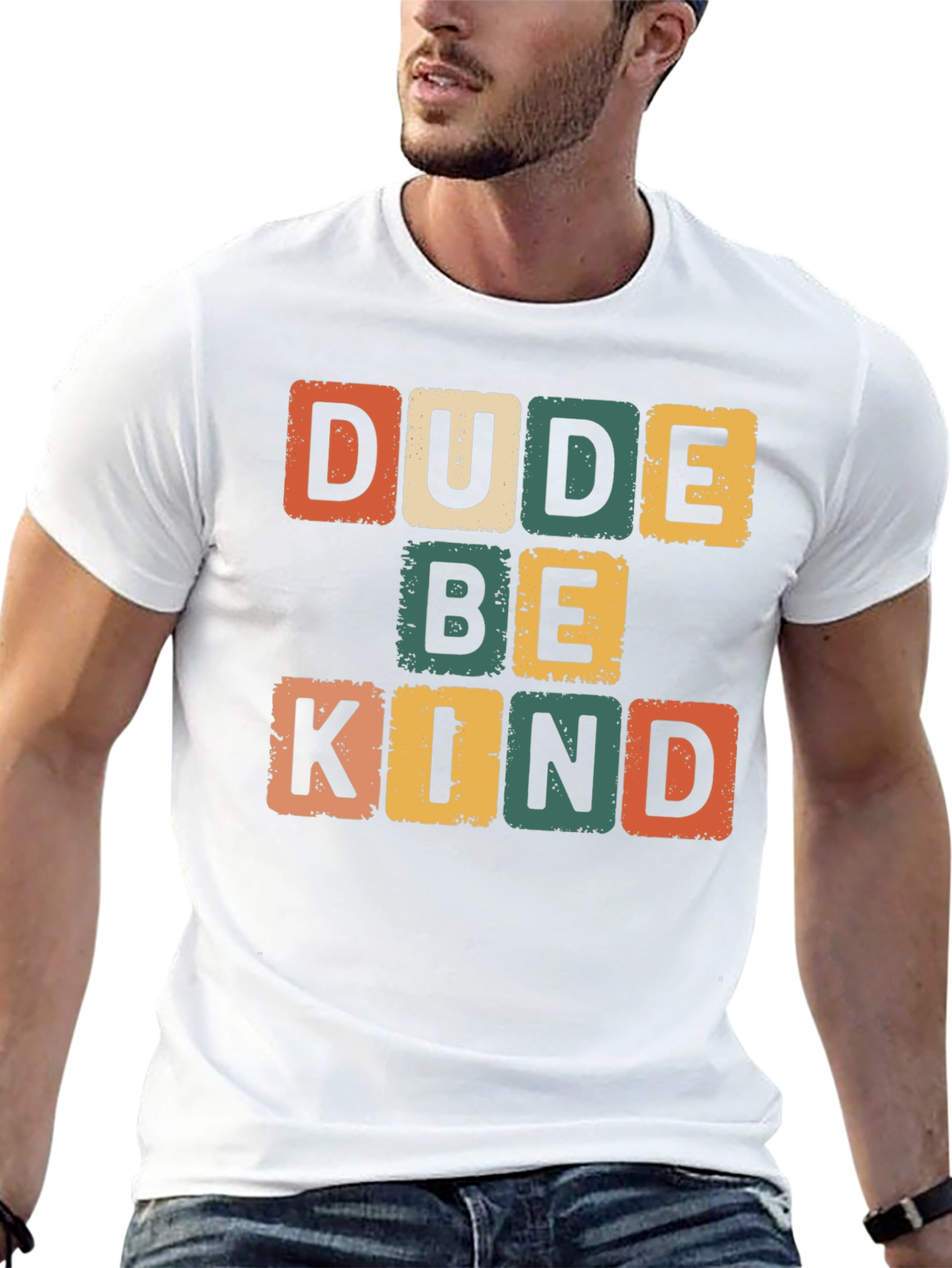 Dude Be Kind Retro T-Shirt