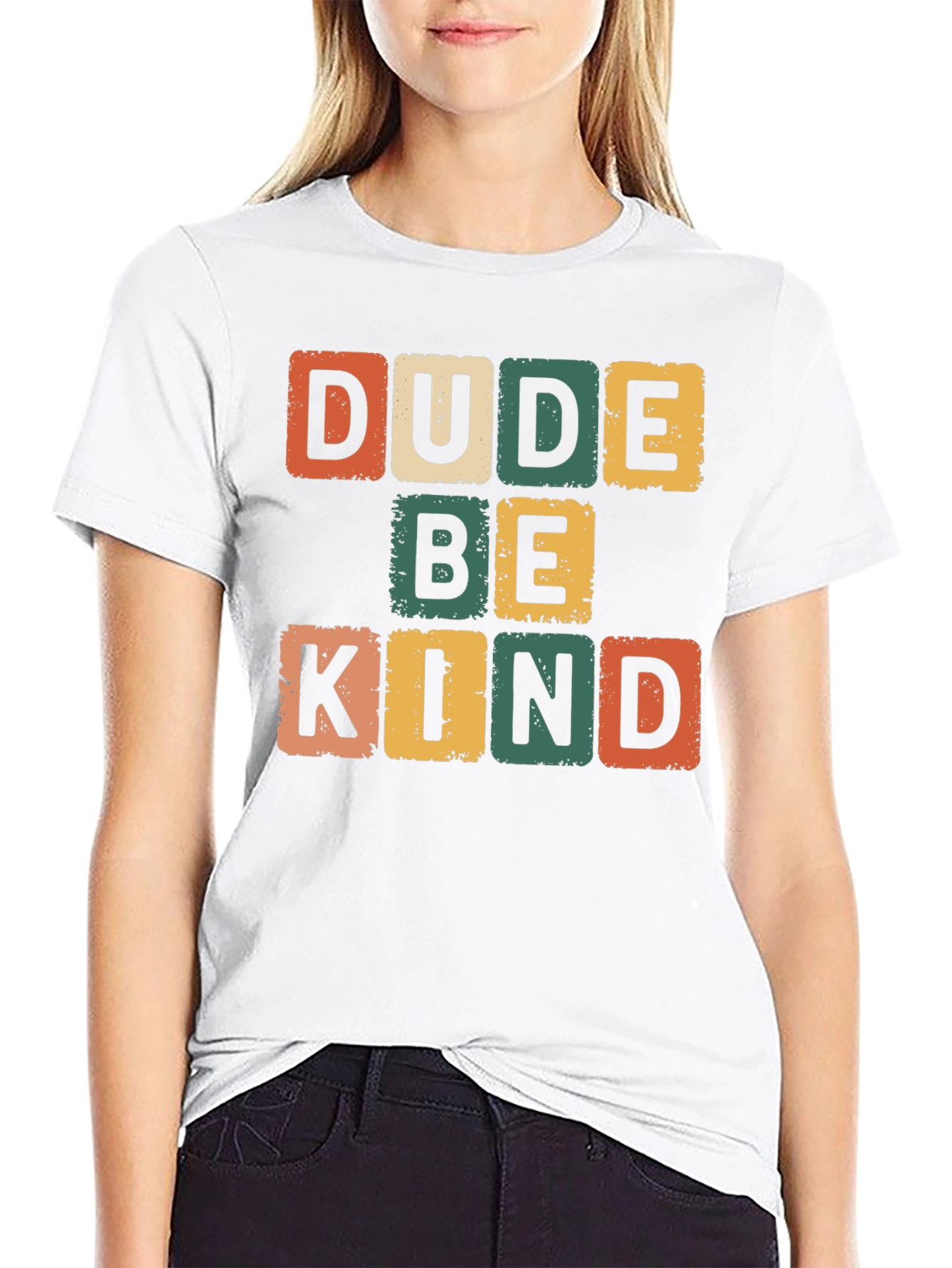 Dude Be Kind Retro T-Shirt