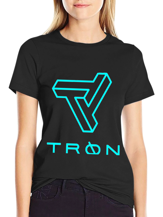 Tron Inspired Black T-Shirt