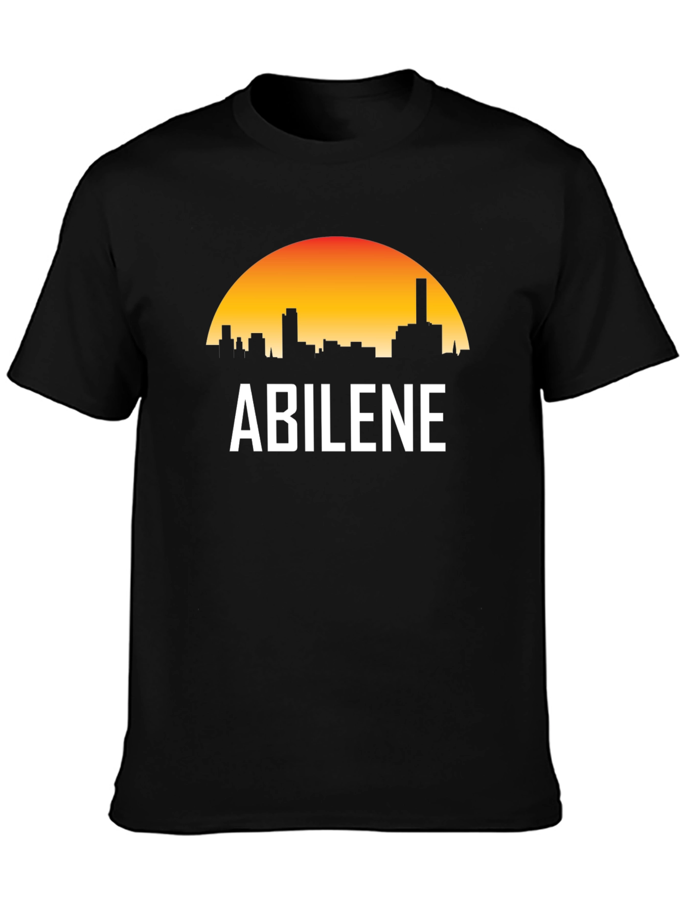 Abilene Texas Skyline Graphic T-Shirt